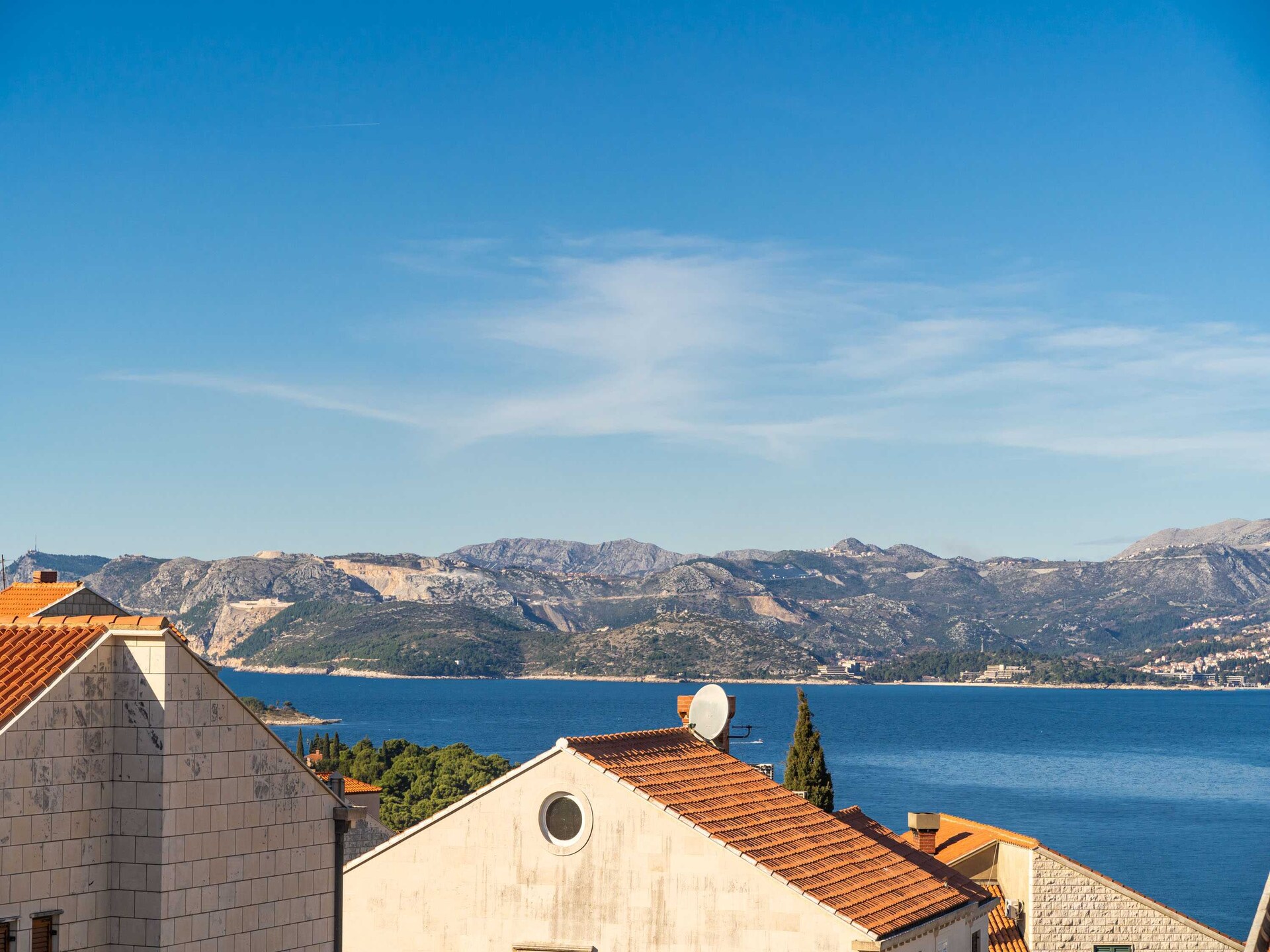 Op 700 m van het strand: Studio met zeezicht in Cavtat - foto 19