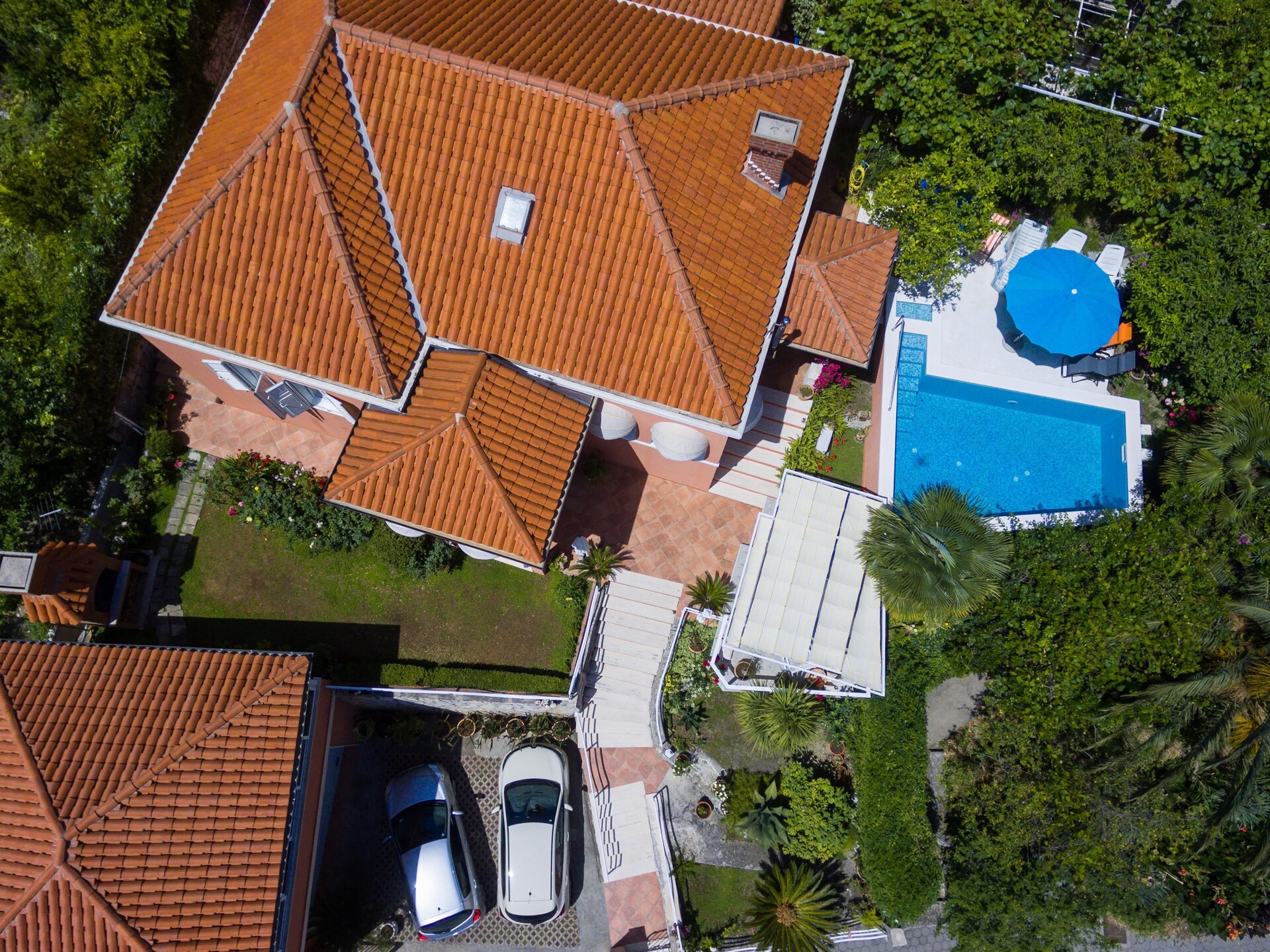 Villa Gemma: Ruime villa met privézwembad en zeezicht in Mlini - foto 30