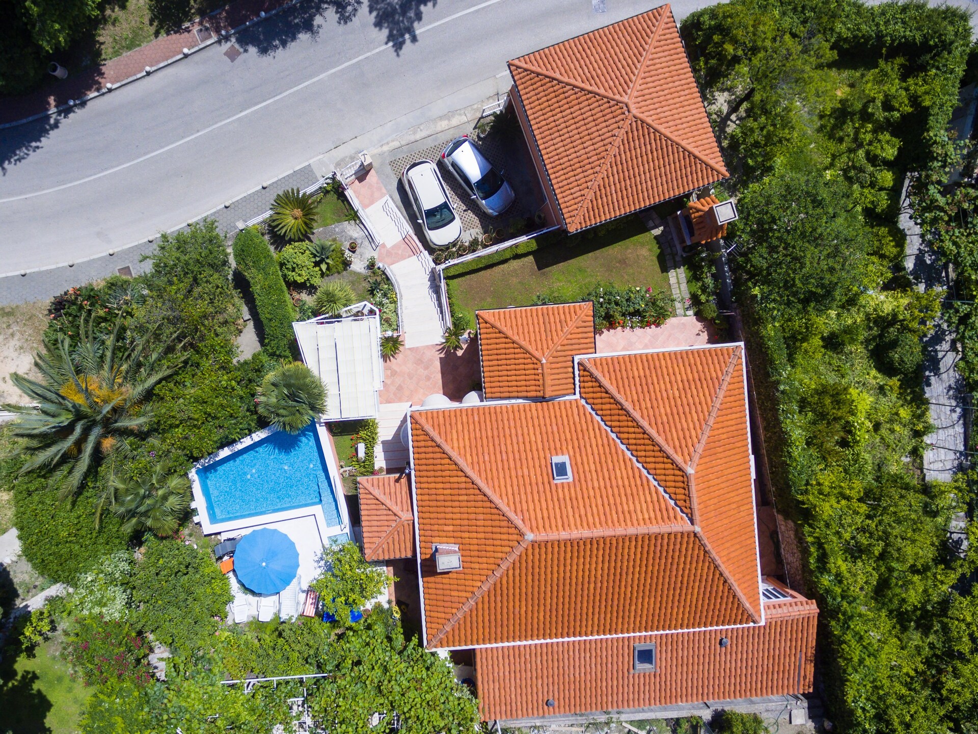 Villa Gemma: Ruime villa met privézwembad en zeezicht in Mlini - foto 40