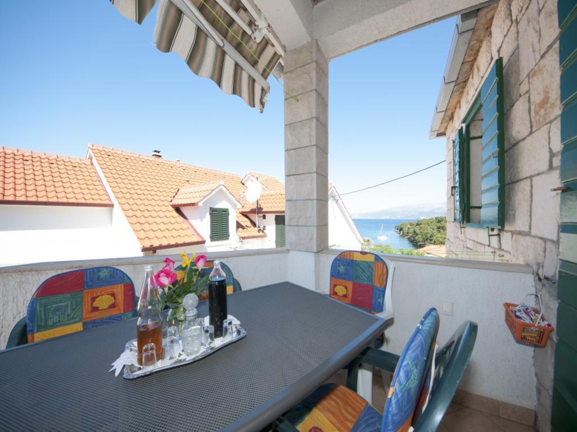 Rustiek appartement op Brač, 100m van zee met terras en uitzicht - foto 36