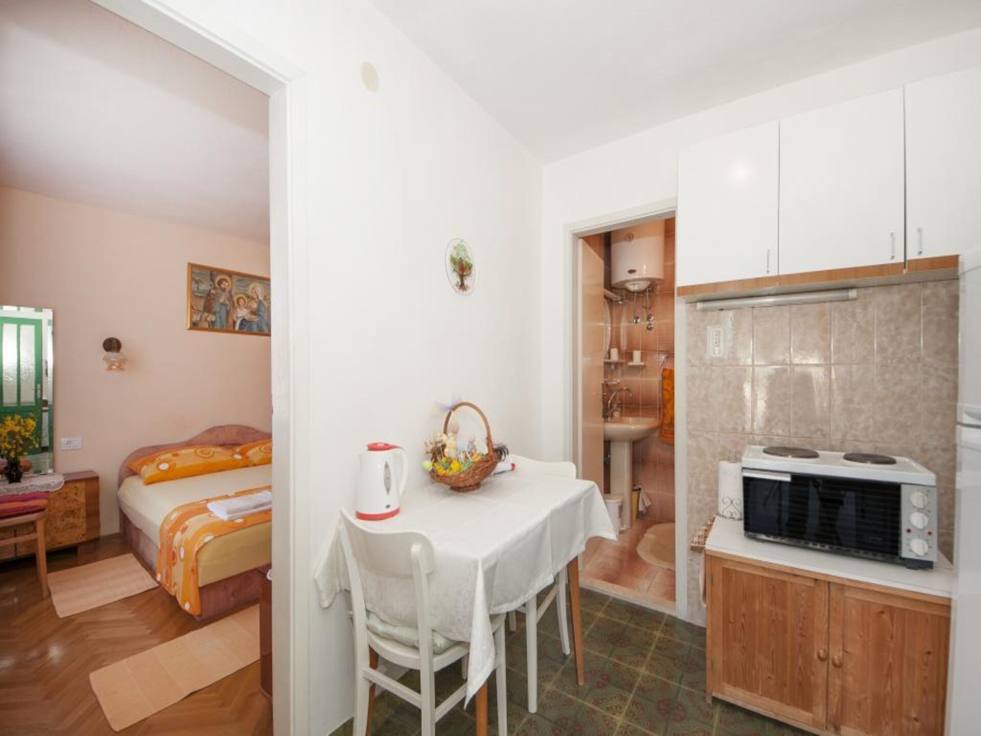 Knus appartement met zeezicht en terras op 100 meter van het strand in Splitska - foto 2