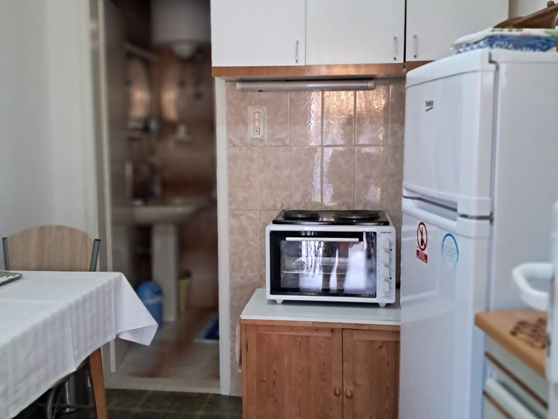Knus appartement met zeezicht en terras op 100 meter van het strand in Splitska - foto 15