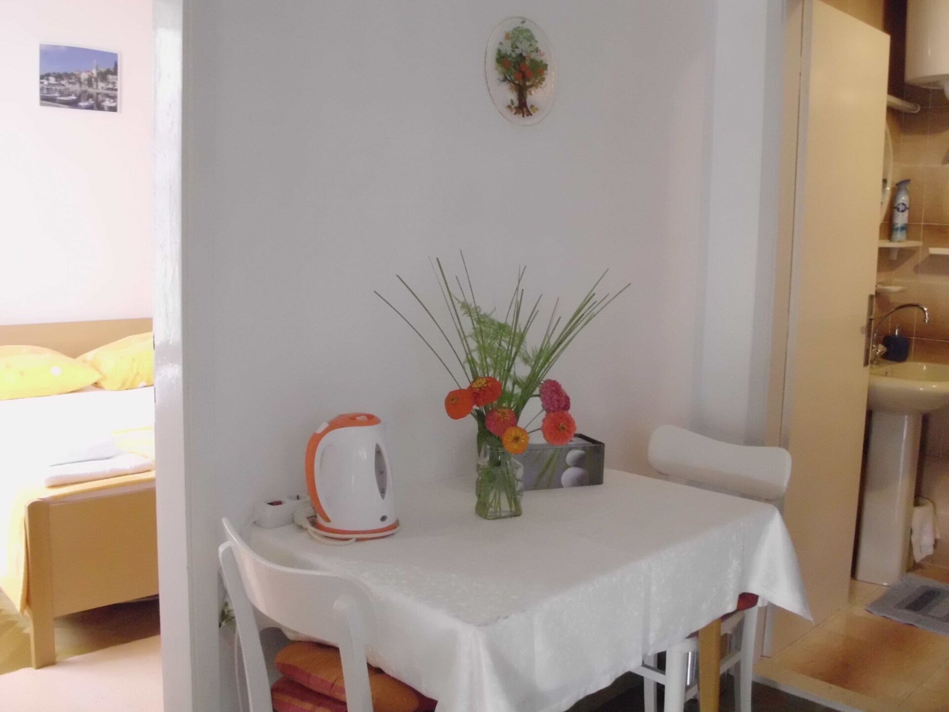 Knus appartement met zeezicht en terras op 100 meter van het strand in Splitska - foto 17