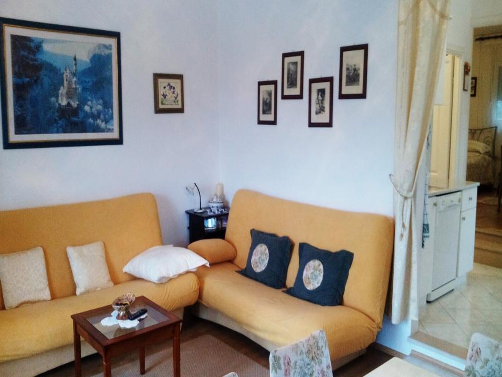4-persoons appartement in Splitska met zeezicht en terras - foto 1