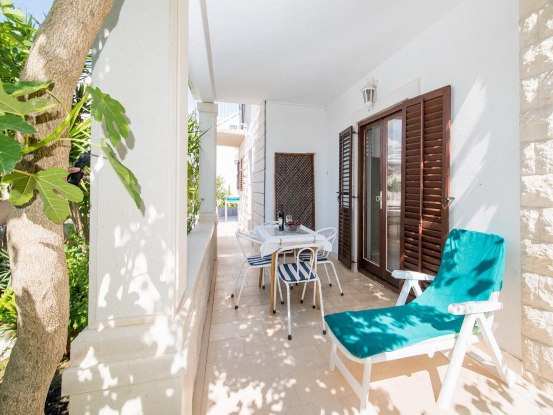 Op 300 m van het strand: Studio met zeezicht in Postira · 3 pers. - foto 3