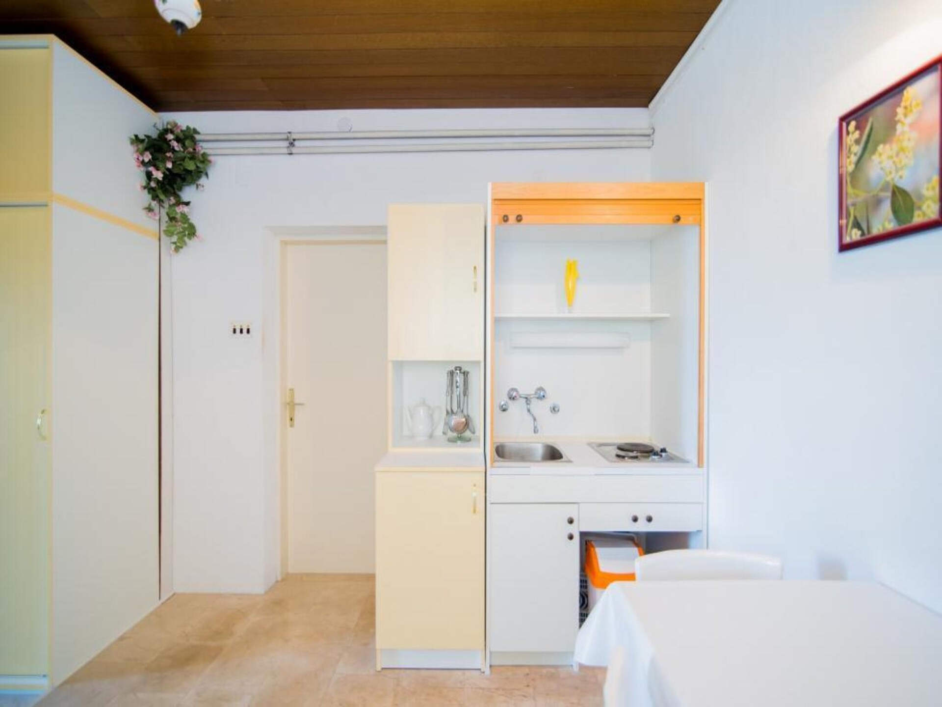 Op 300 m van het strand: Studio met zeezicht in Postira · 3 pers. - foto 8