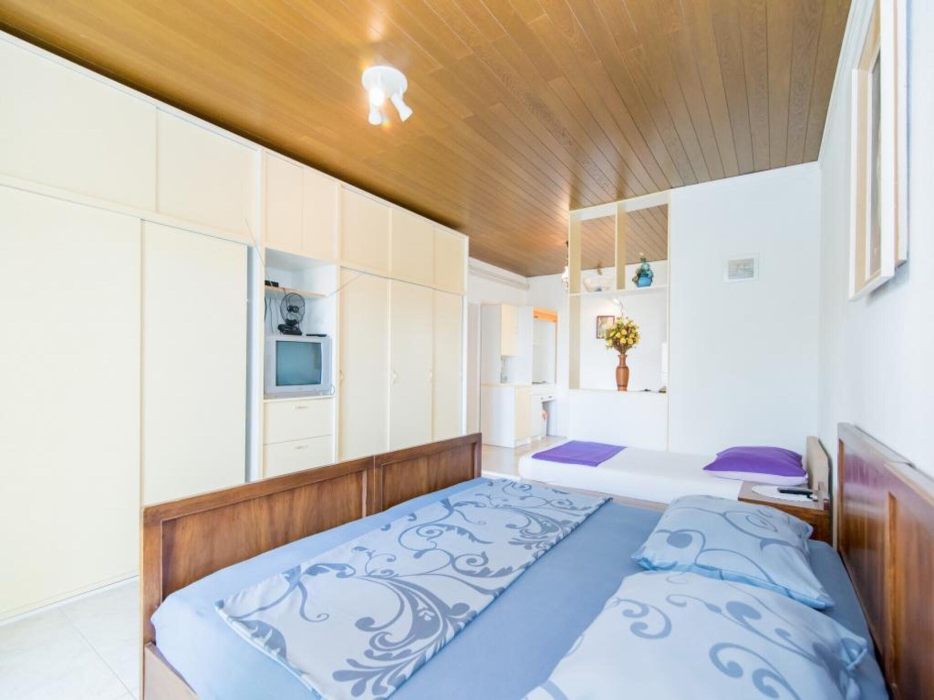 Op 300 m van het strand: Studio met zeezicht in Postira · 3 pers. - foto 9