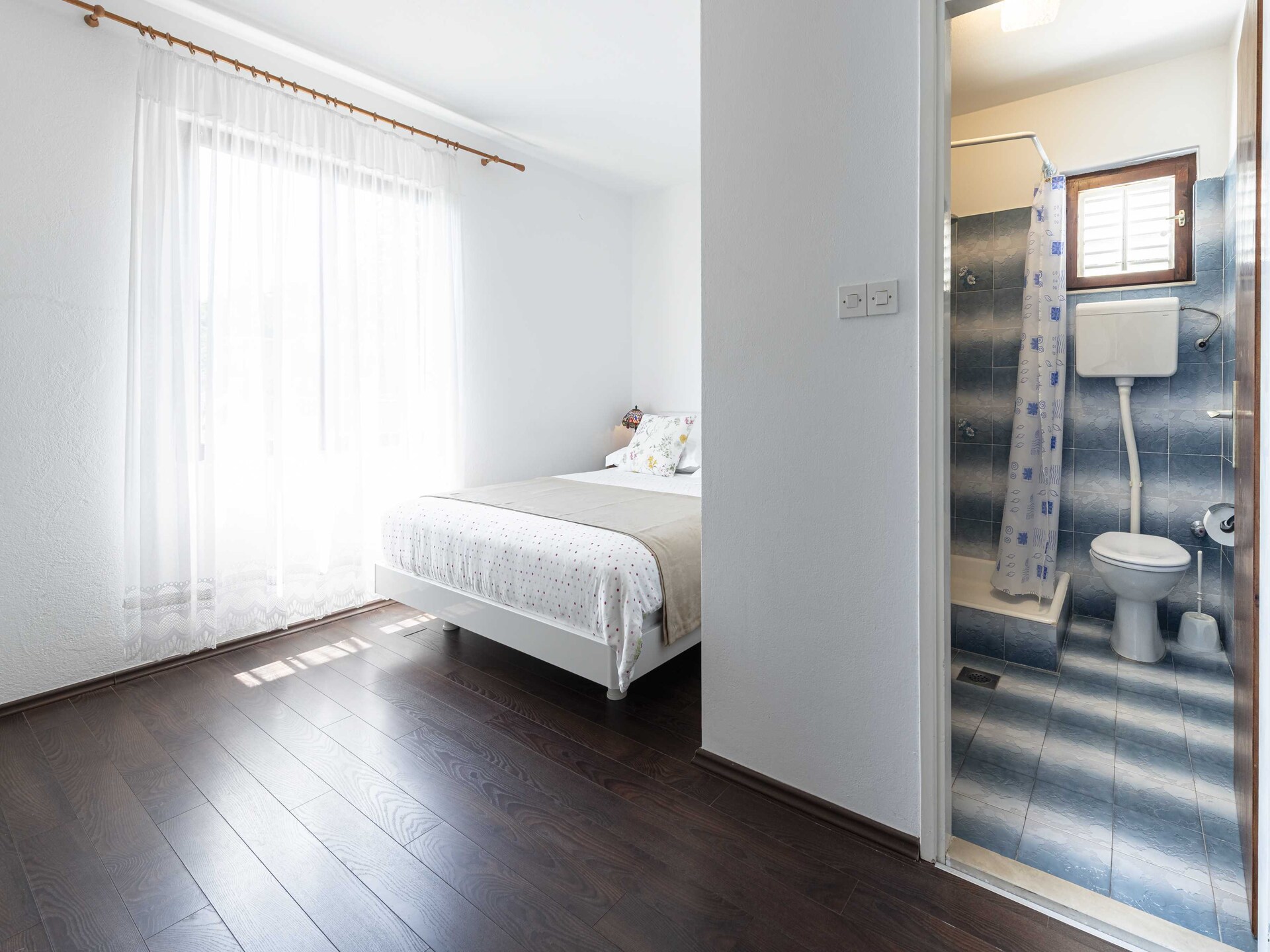 Comfort Double Room met balkon en zeezicht in Molunat - foto 6