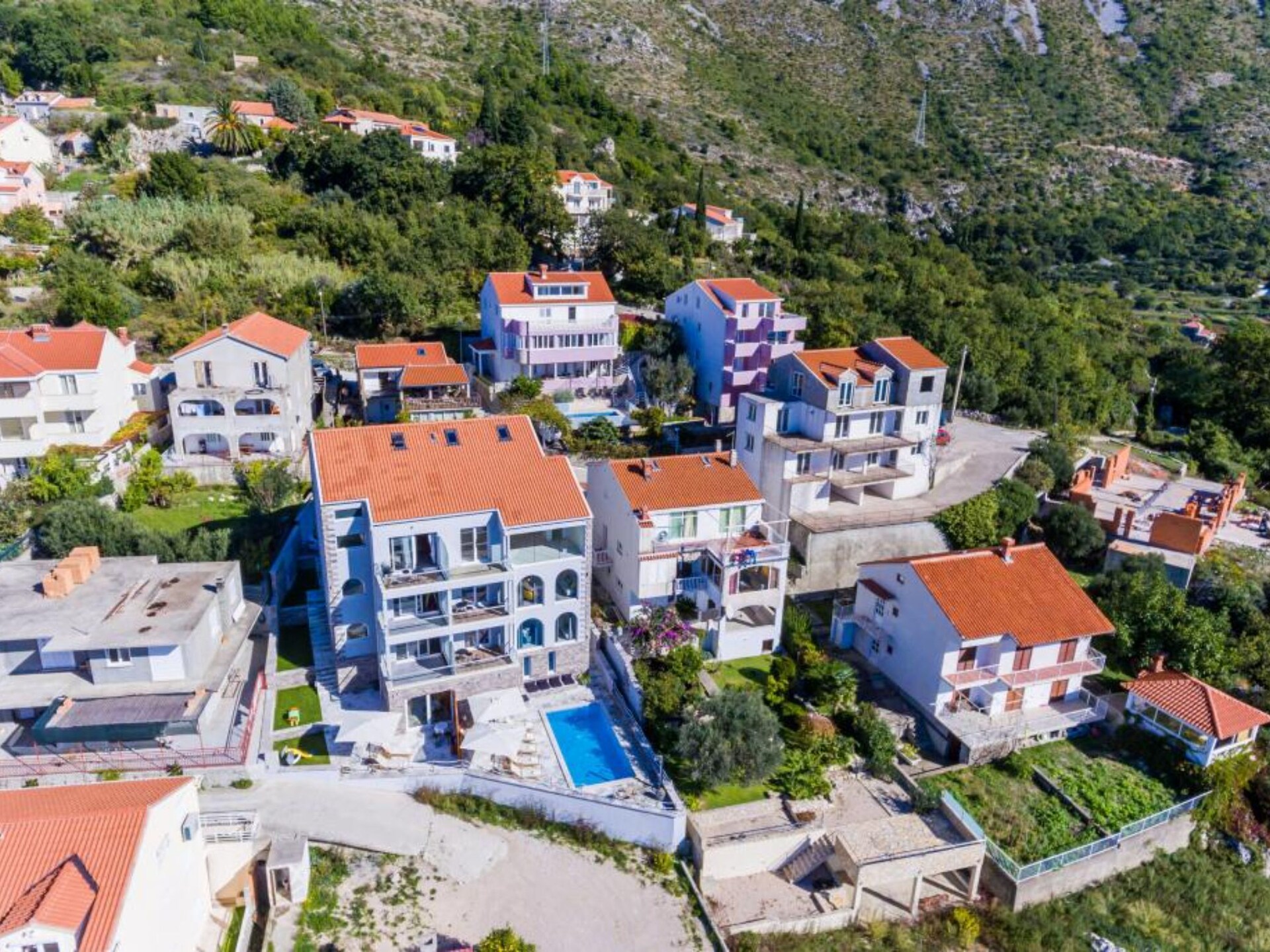 Villa Capitano: 2-kamer appartement met zeezicht in Mlini, Kroatië - foto 15