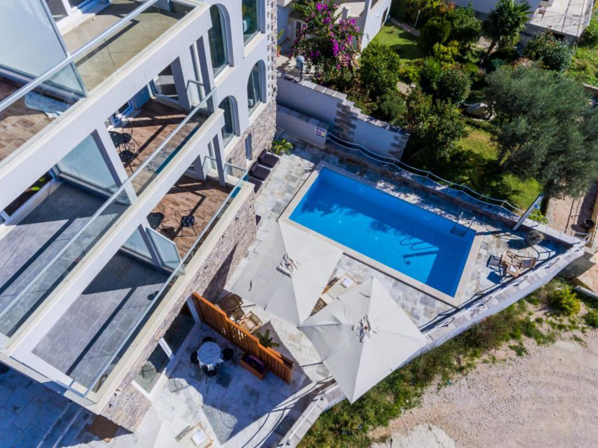 Villa Capitano: 2-kamer appartement met zeezicht in Mlini, Kroatië - foto 19