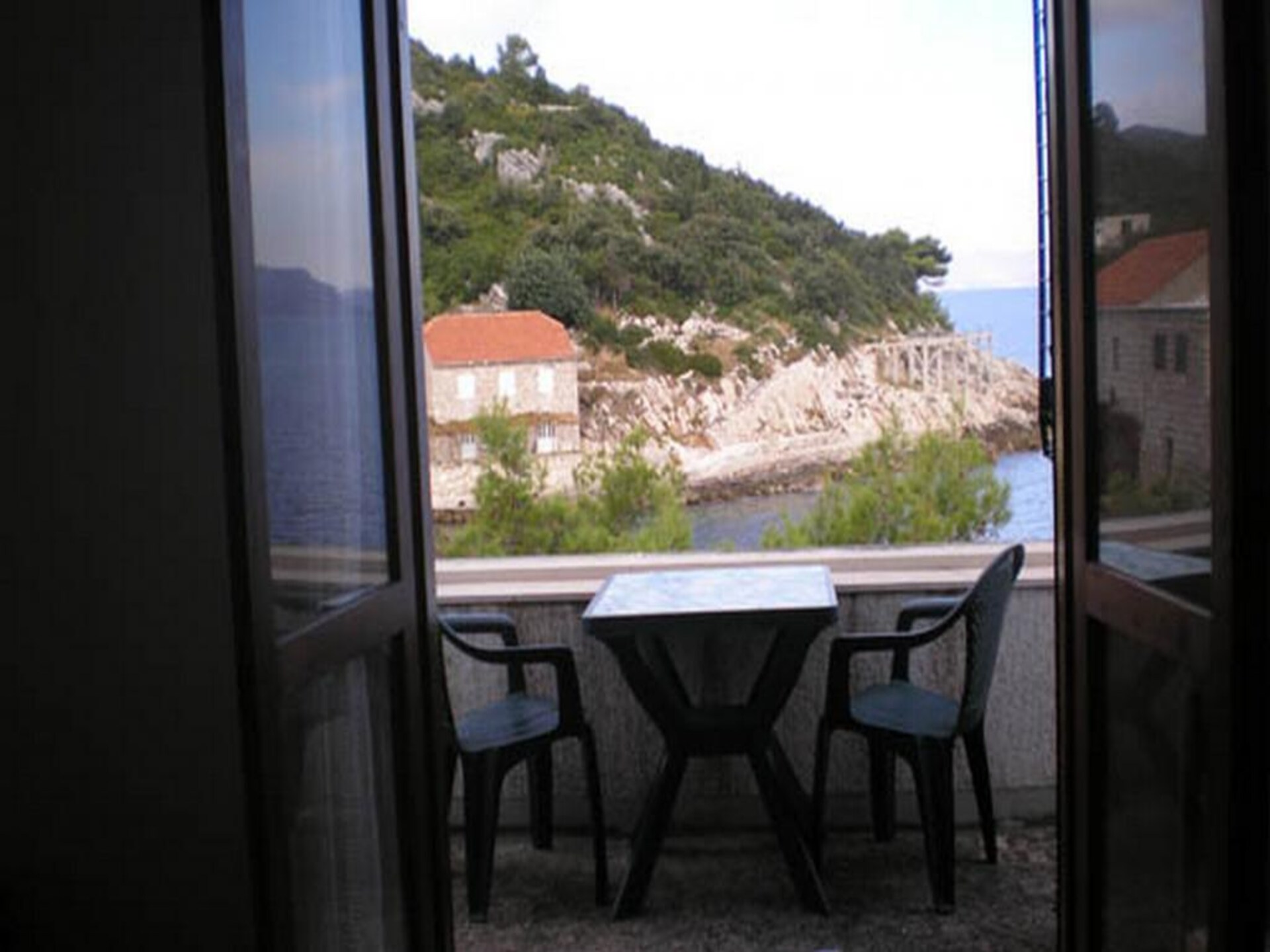 Double Room met balkon en uitzicht op zee op het eiland Mljet - foto 9
