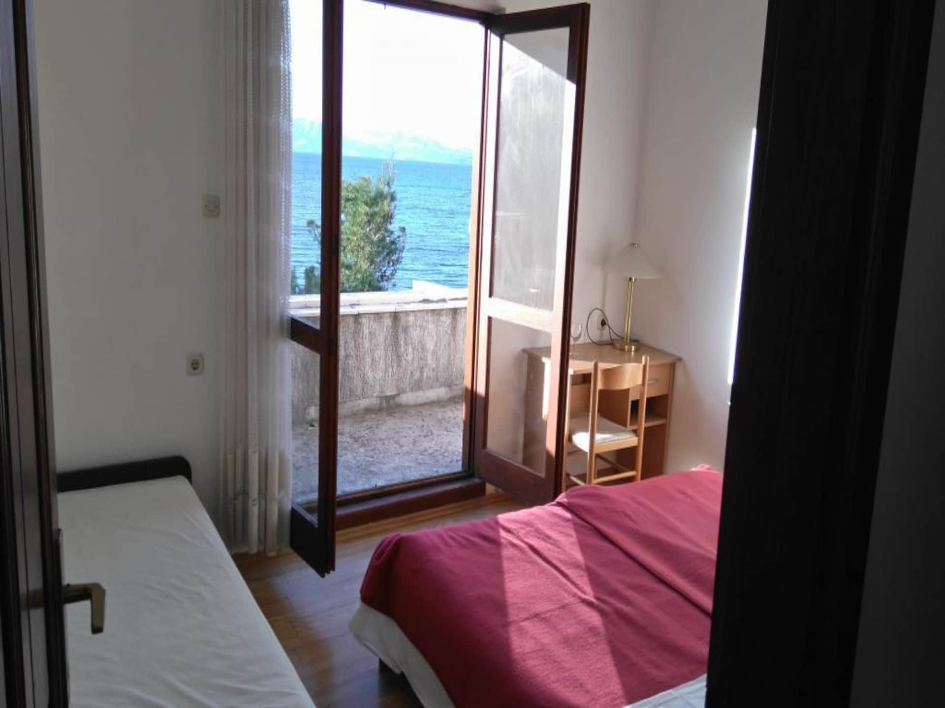 Double Room met balkon en uitzicht op zee op het eiland Mljet - foto 5