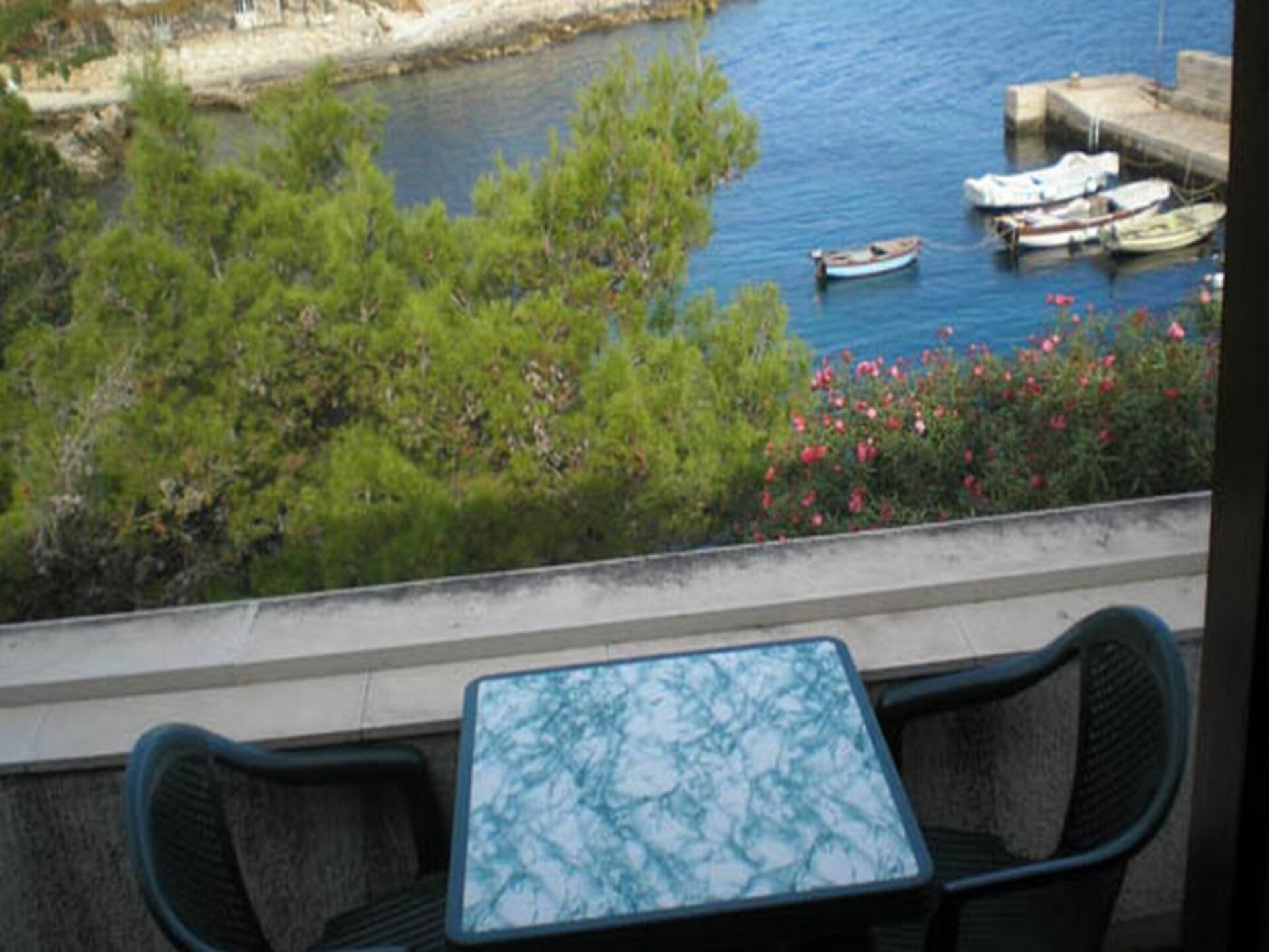 Dubbele kamer met balkon en uitzicht op zee op het eiland Mljet - foto 7