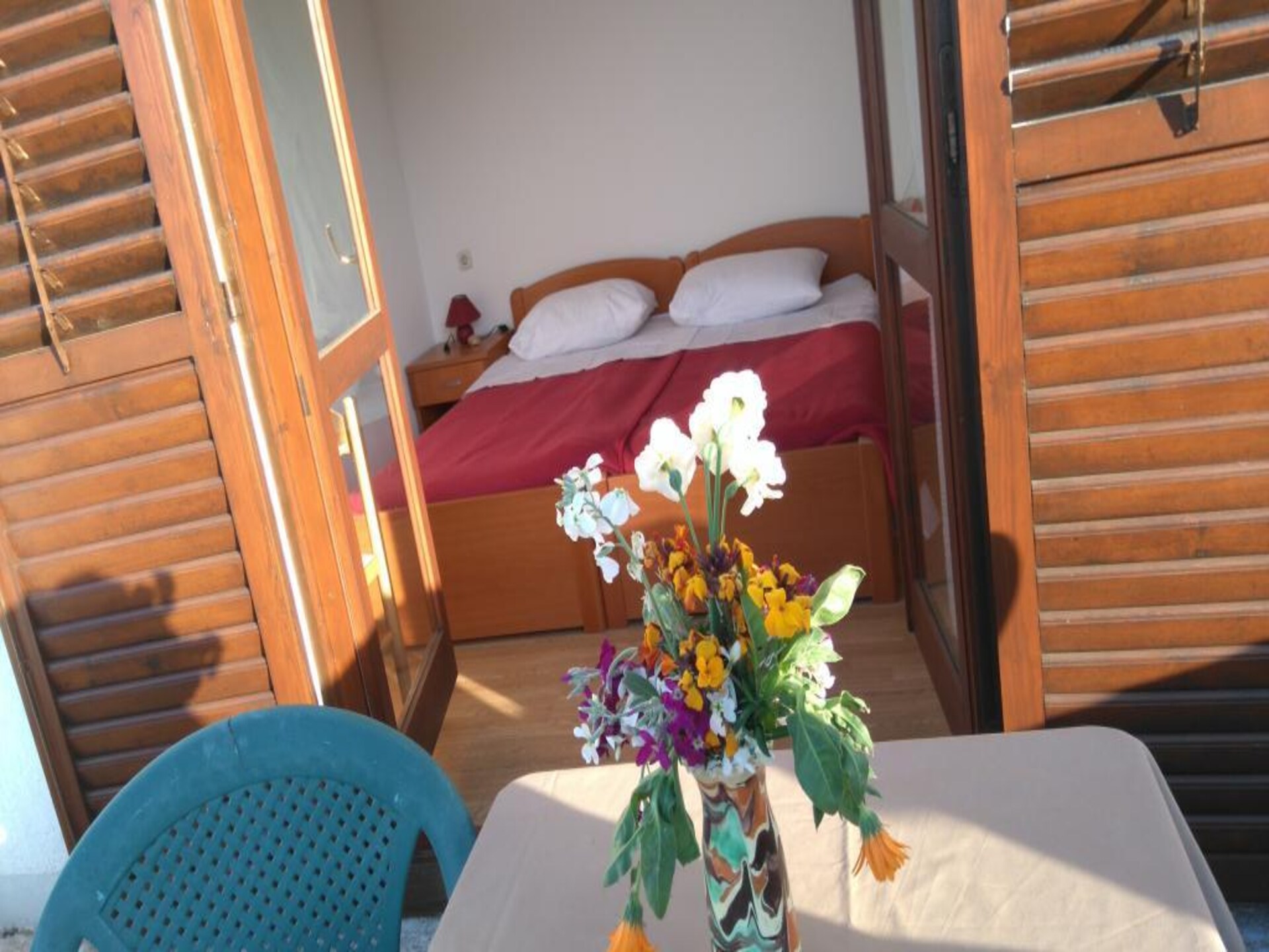 Dubbele kamer met balkon en uitzicht op zee op het eiland Mljet - foto 9