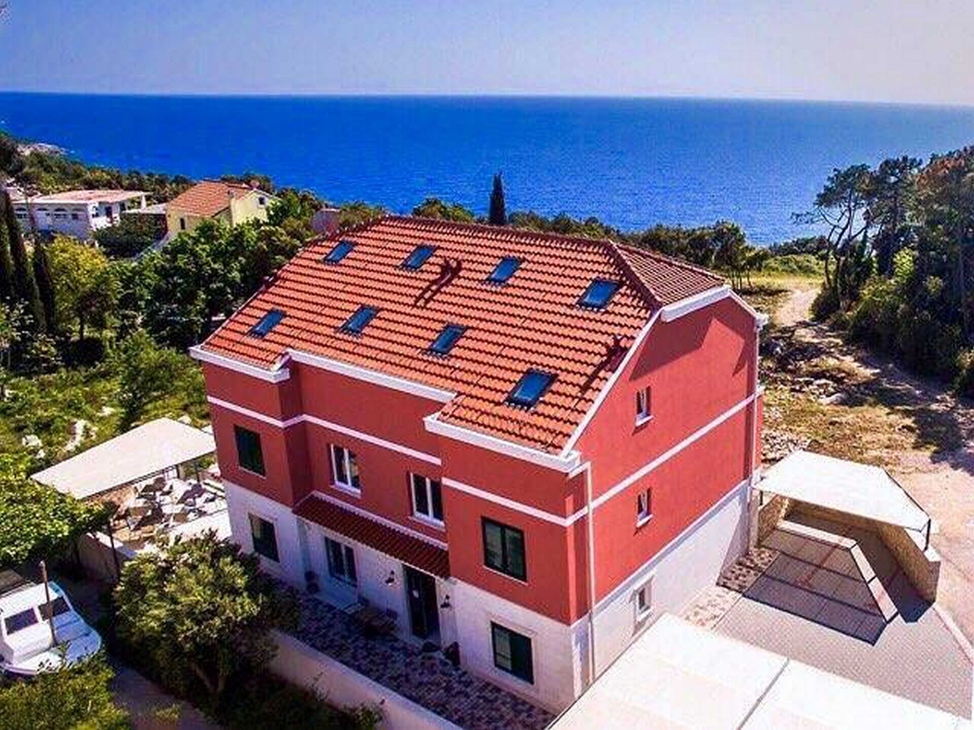 Studio No.7 met zeezicht en balkon in Cavtat, 600m van het strand - foto 19