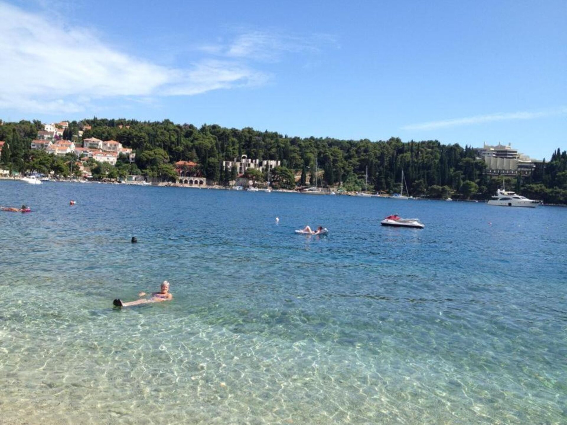 Galerijstudio met balkon en uitzicht op de Adriatische Zee in Cavtat - foto 27
