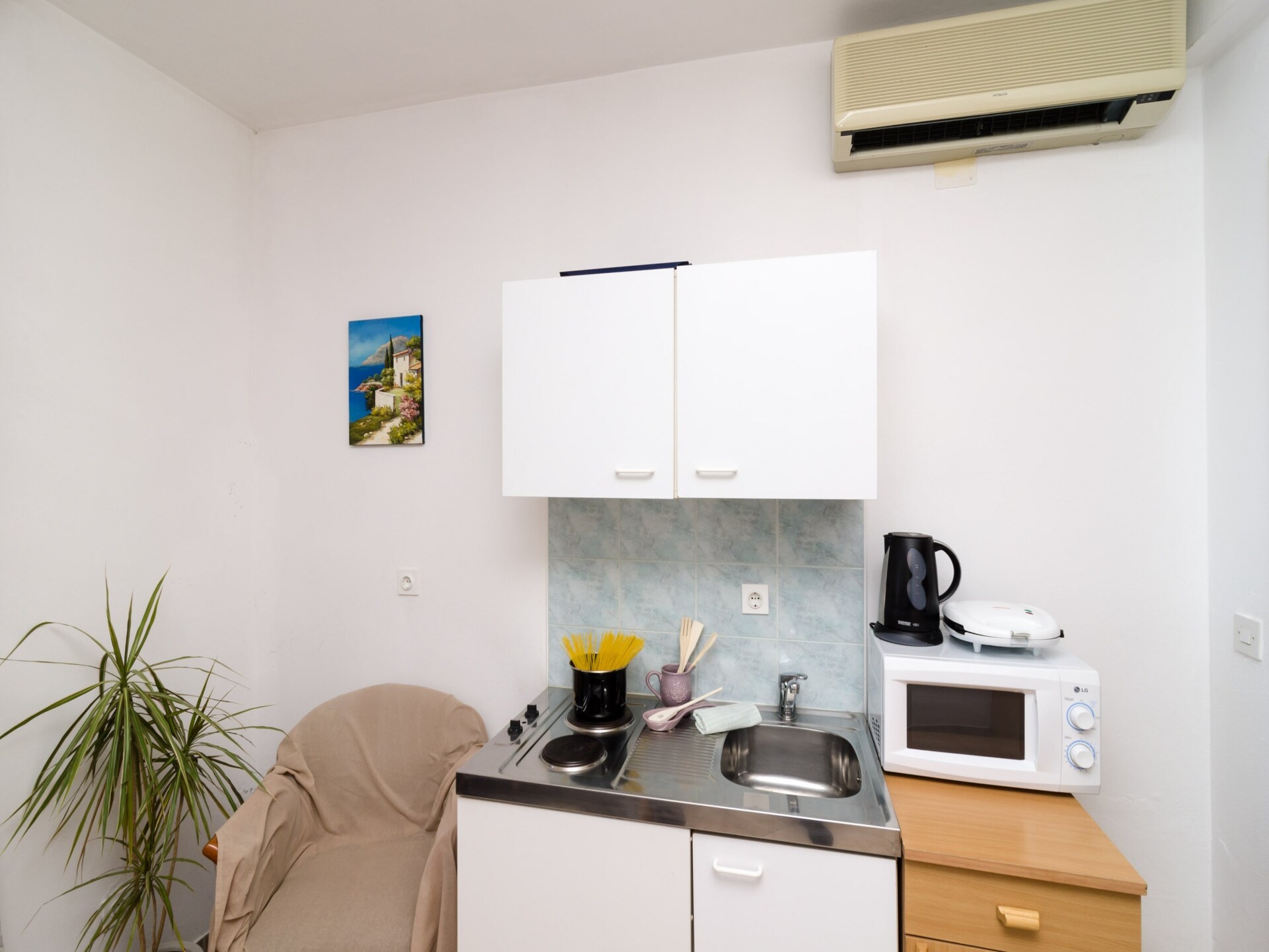 Appartement met balkon en zeezicht nabij Cavtat, zwembad en sauna - foto 7