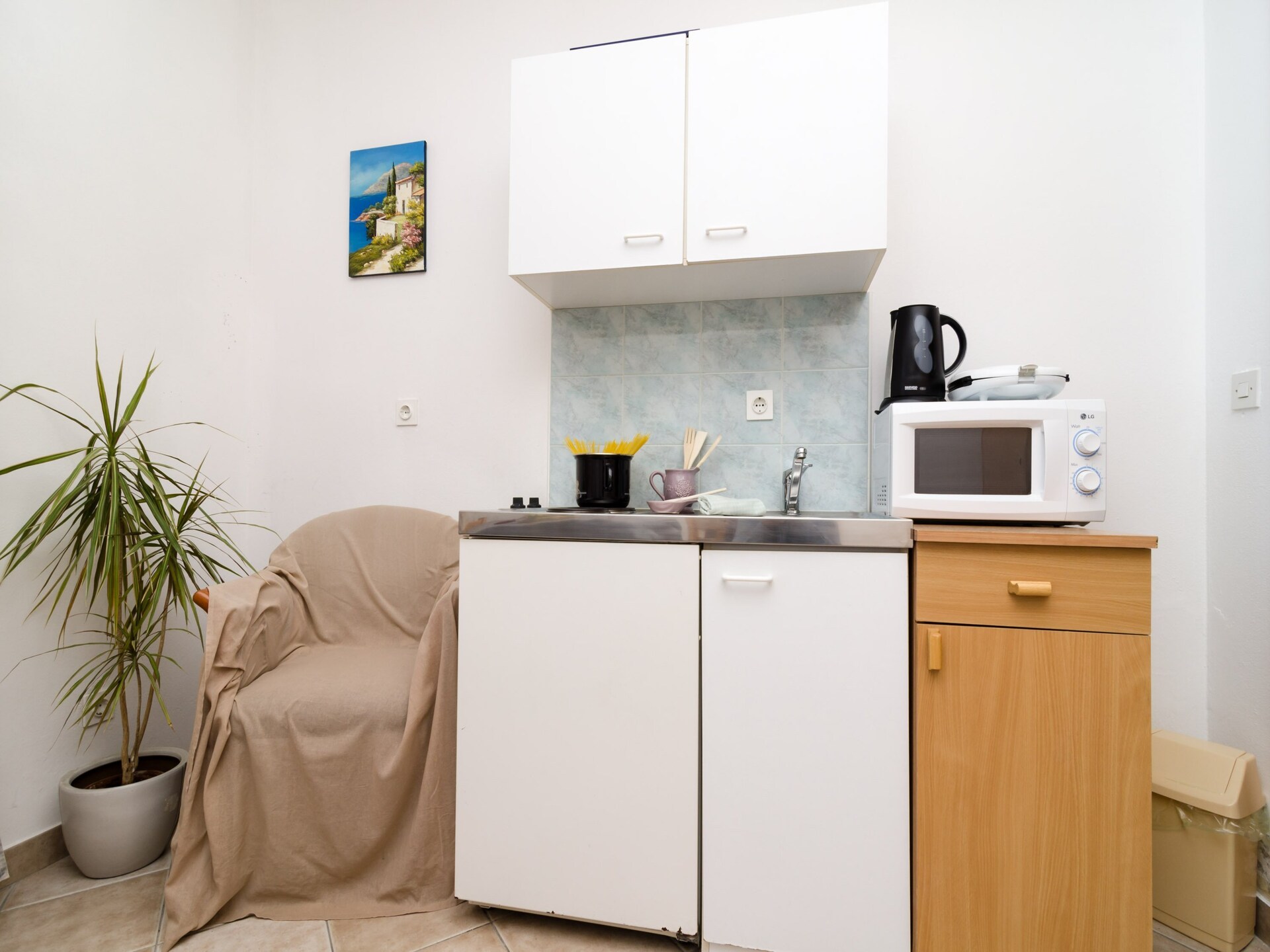 Appartement met balkon en zeezicht nabij Cavtat, zwembad en sauna - foto 10