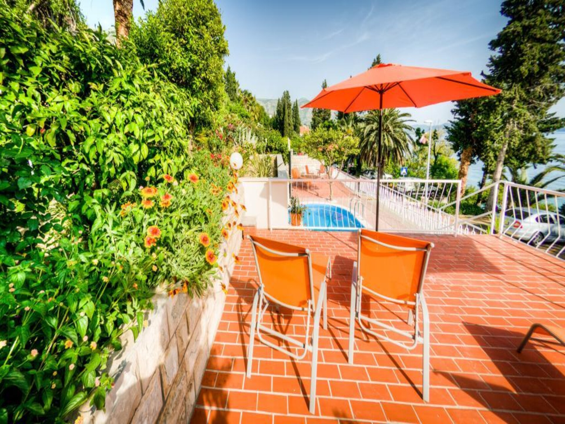 Superior kamer met balkon en zeezicht nabij Dubrovnik - foto 16