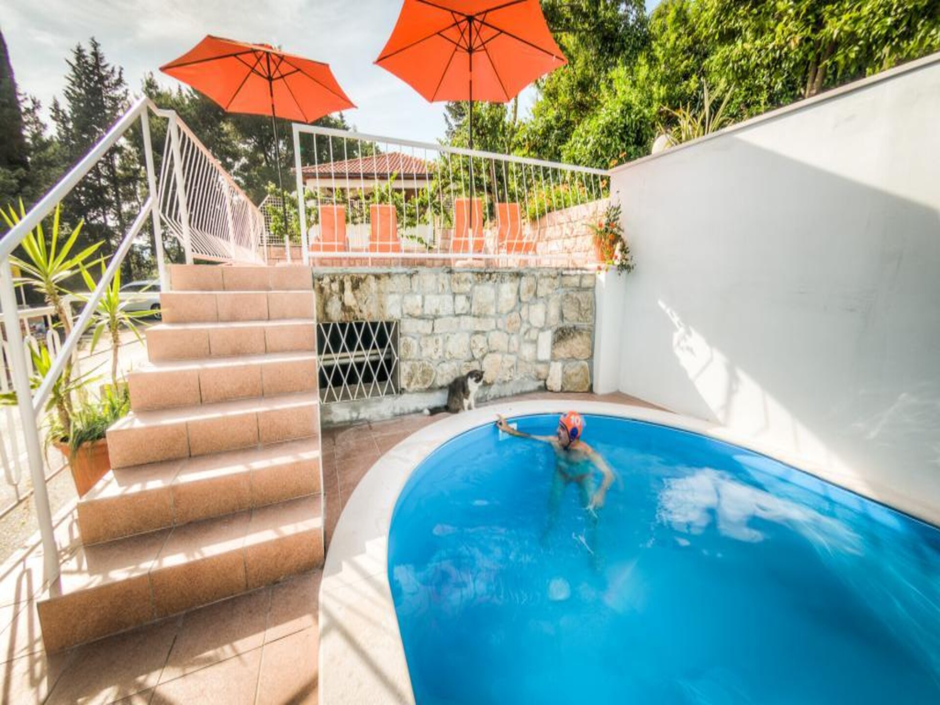 Superior kamer met balkon en zeezicht nabij Dubrovnik - foto 13