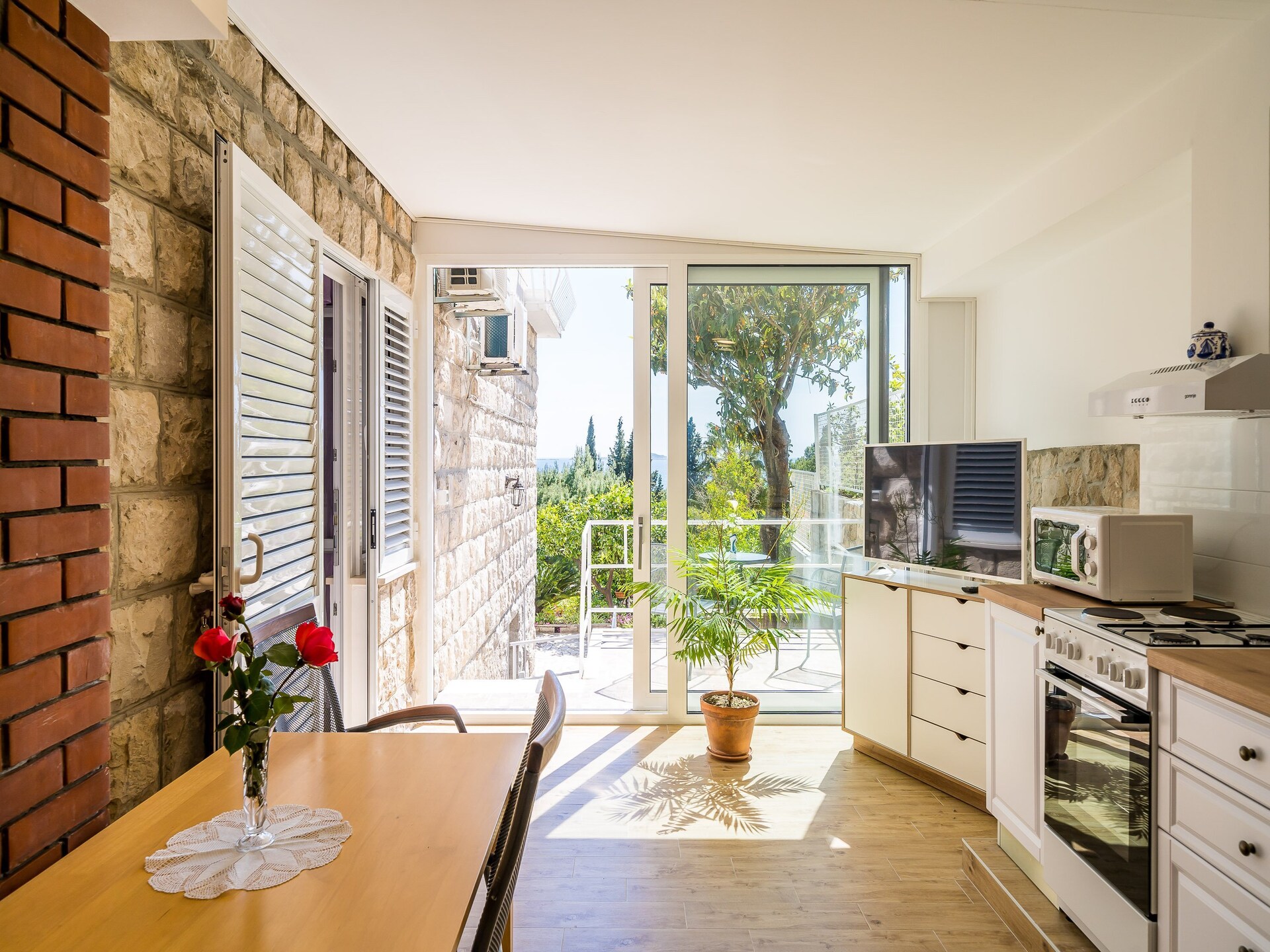 Appartement met zeezicht en terras vlakbij strand in Mlini - foto 4