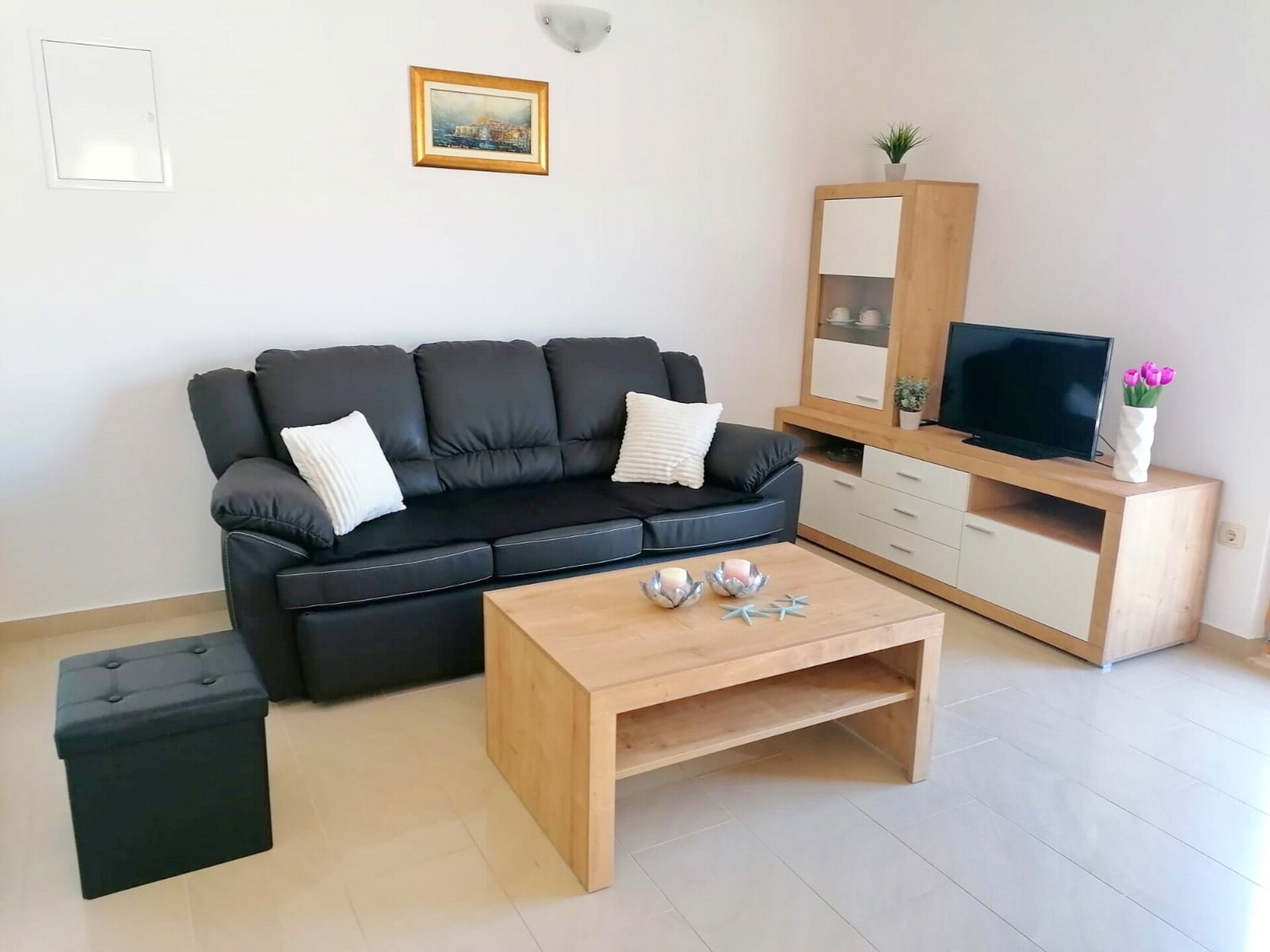 Aan zee: Ruim appartement in Putnikovici voor 4 personen - foto 3