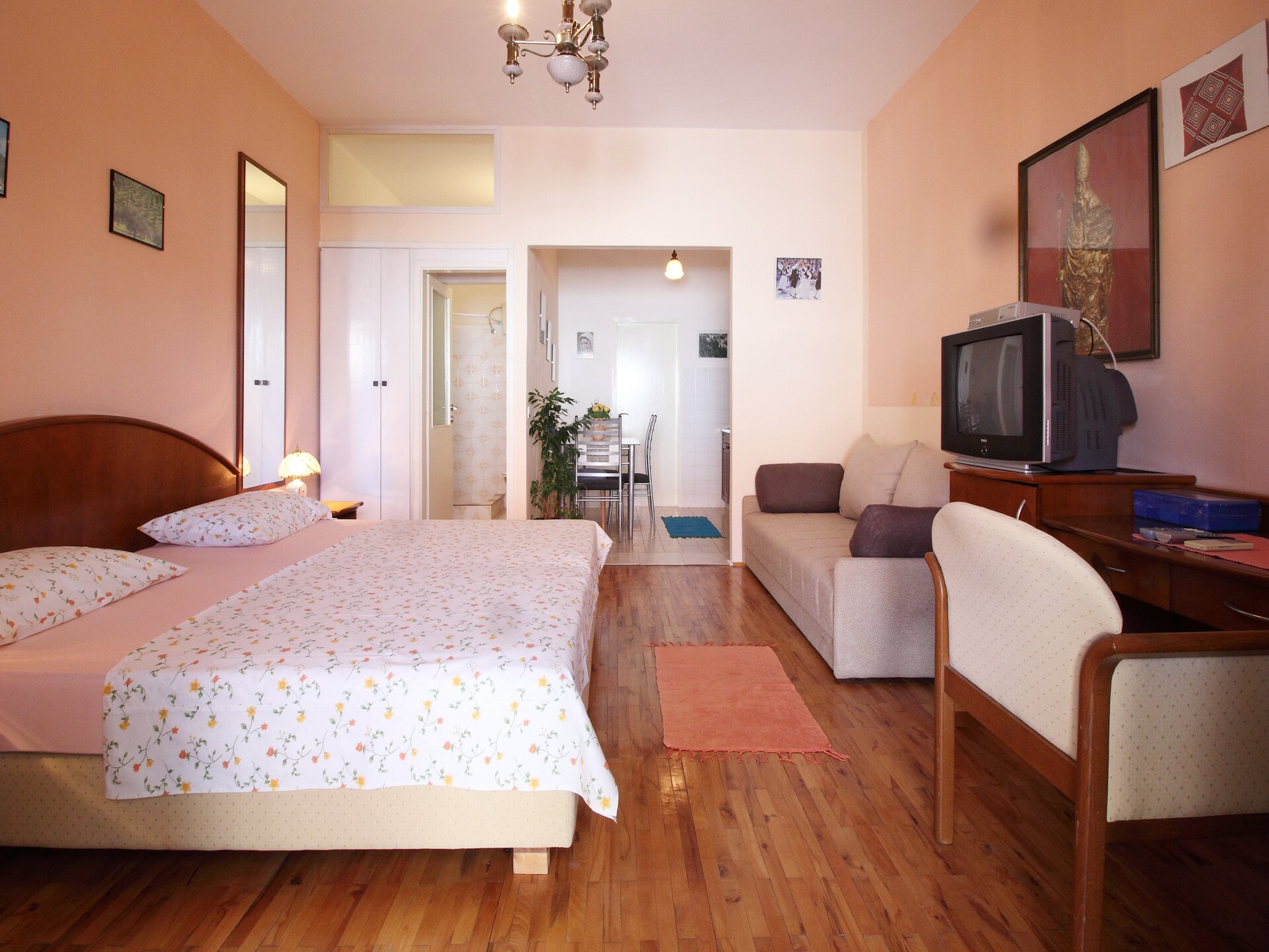 Comfort Studio met Patio & Tuinzicht op 600m van Strand in Cavtat - foto 8
