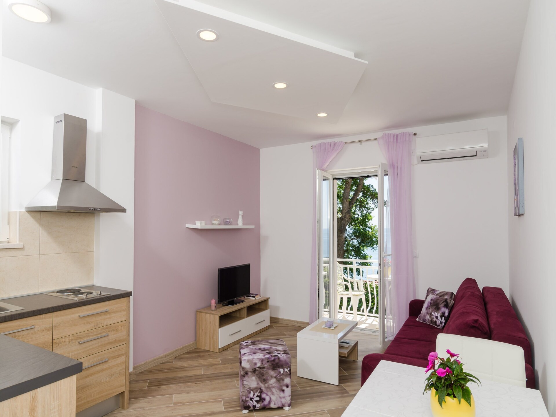 4-persoons appartement in Mlini met zeezicht en balkon · 35 m² - foto 7