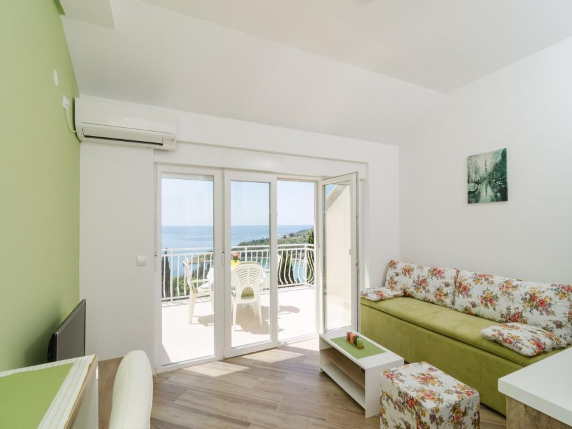 4-persoons appartement met zeezicht in Mlini · 35 m² - foto 5