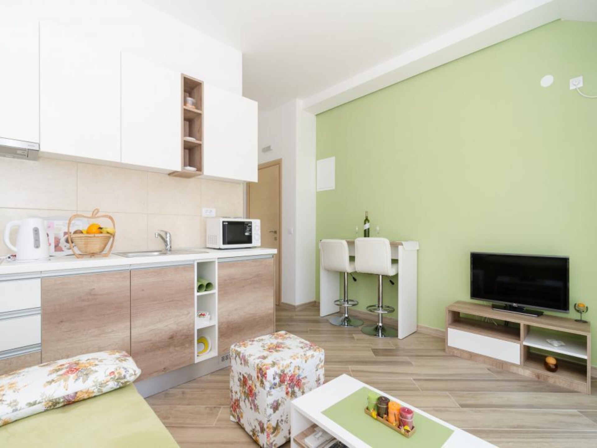4-persoons appartement met zeezicht in Mlini · 35 m² - foto 1
