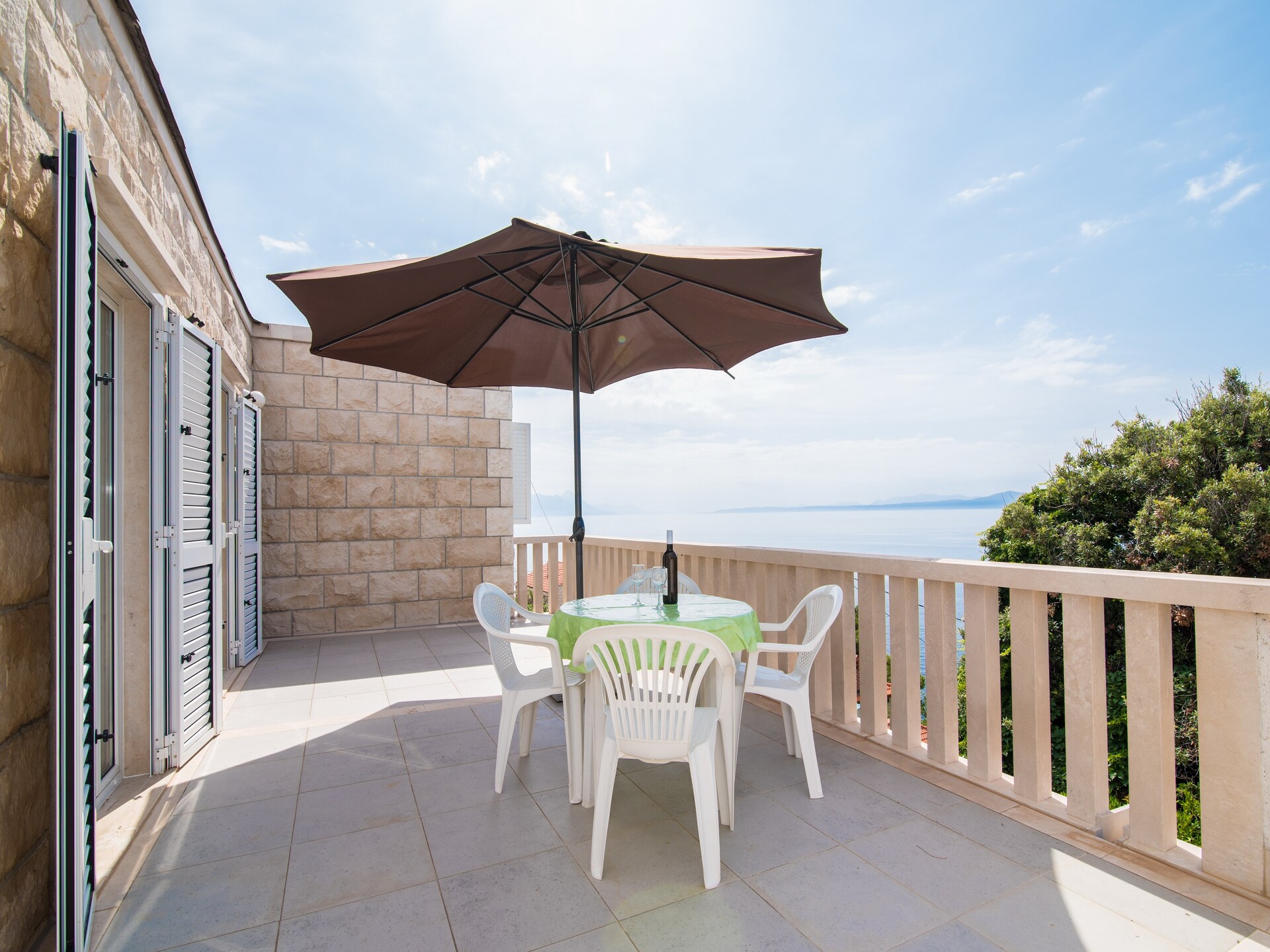 Rustiek appartement met zeezicht en terras op 100m van het strand in Selca, Brač - foto 10