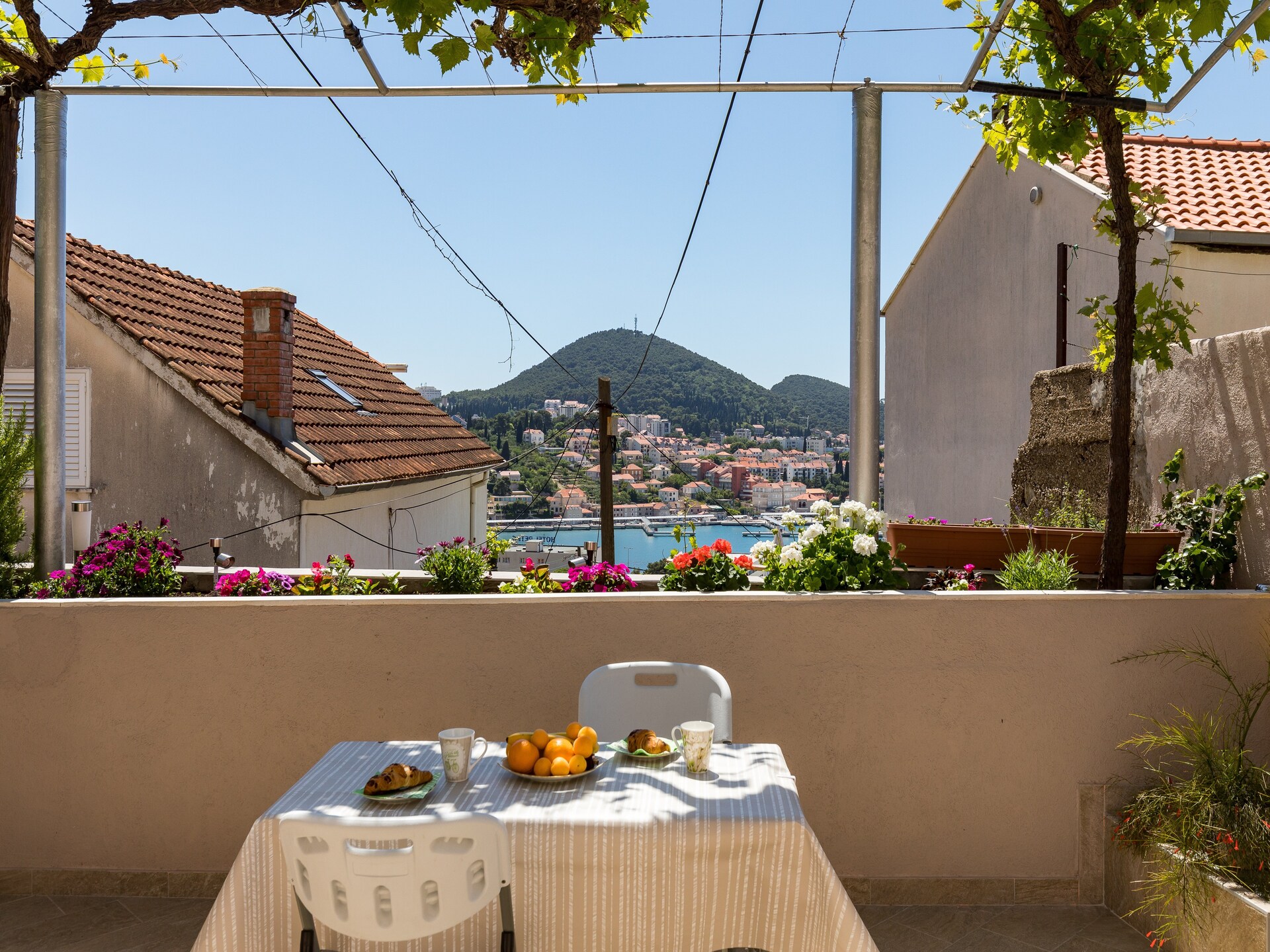 Sfeervol studio-appartement met terras en zeezicht in Dubrovnik - foto 14