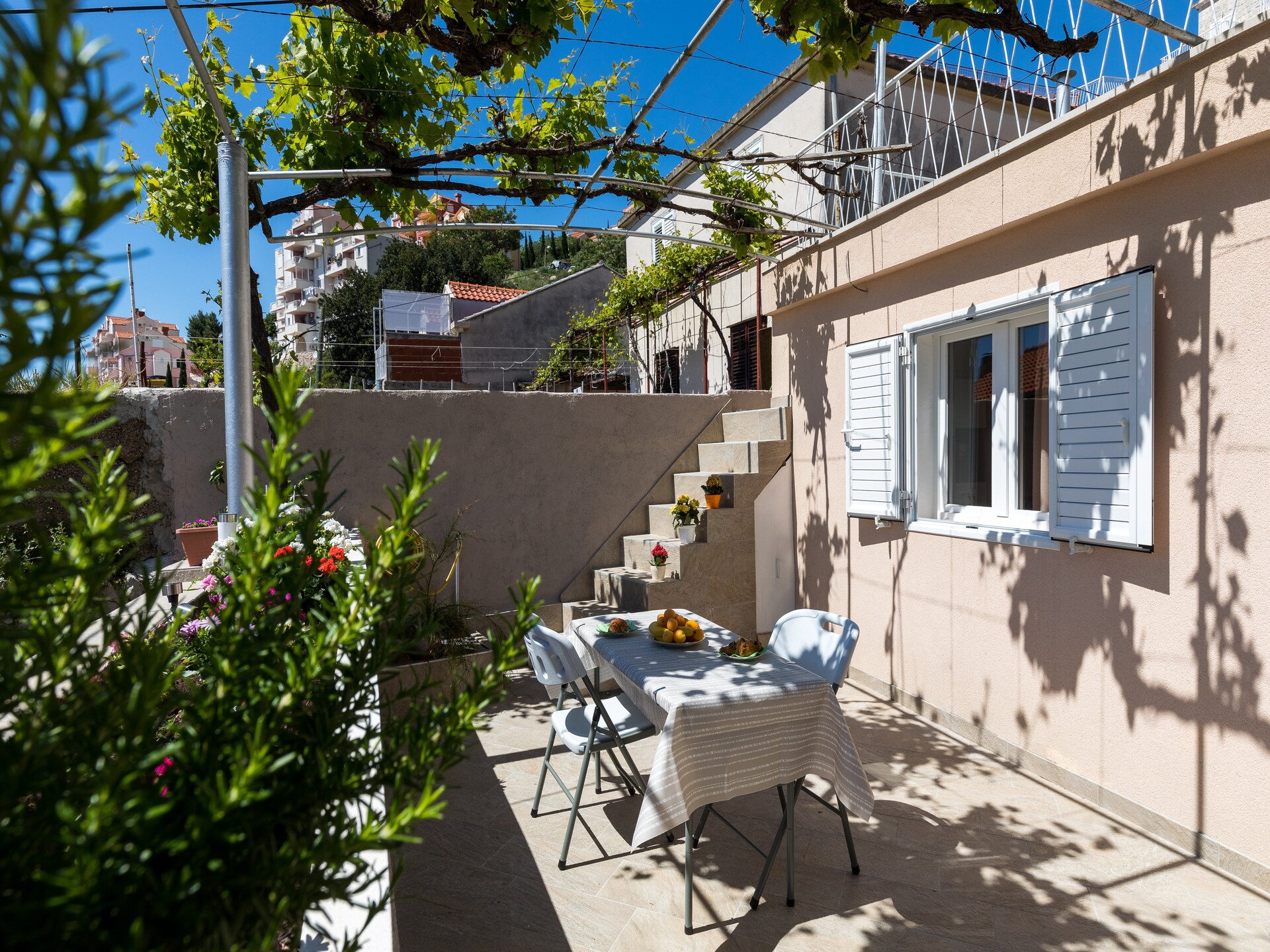 Sfeervol studio-appartement met terras en zeezicht in Dubrovnik - foto 13