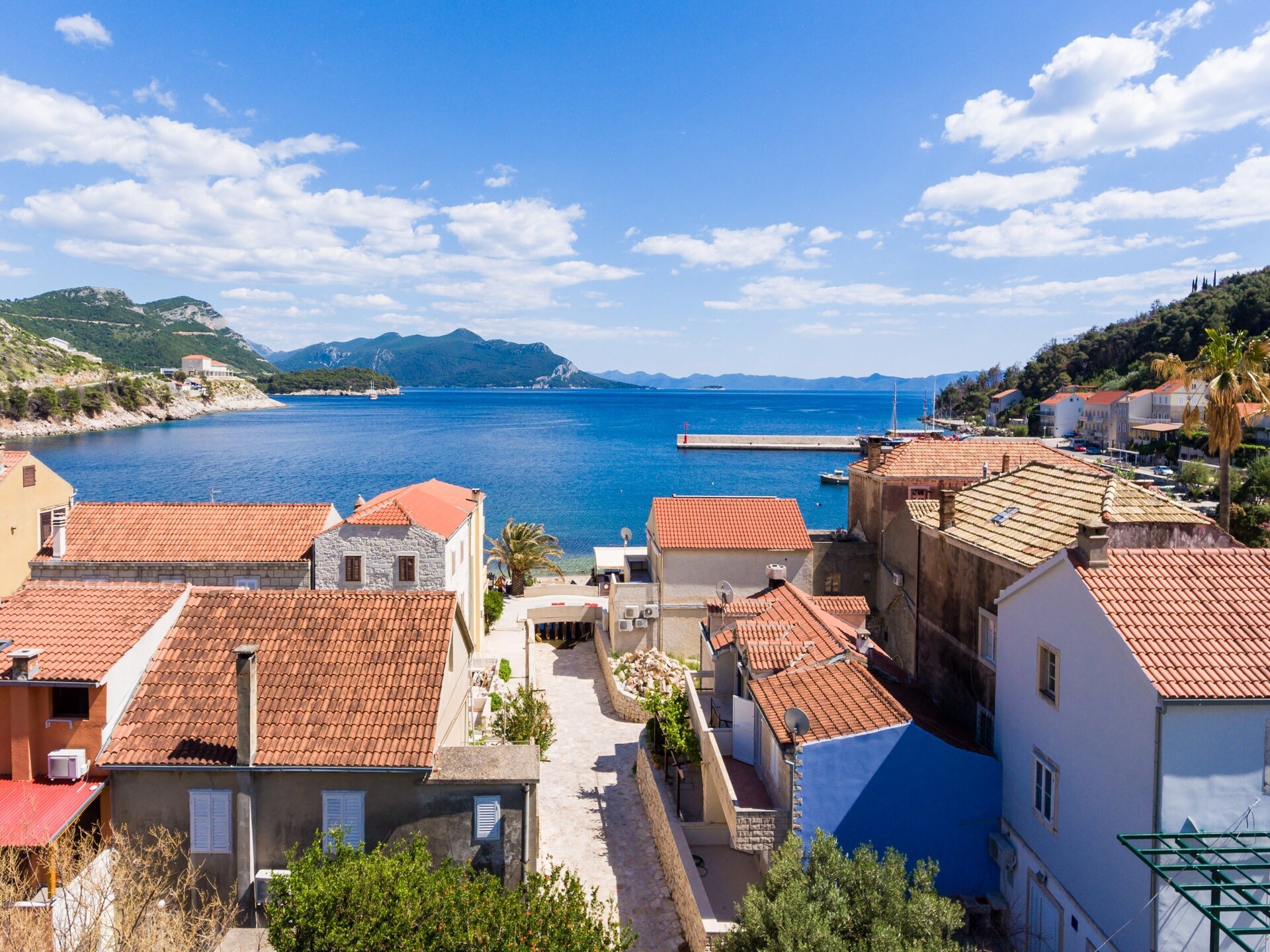 Vakantiehuis Jasenka in Trstenik: Rust en zijzicht op zee - foto 21