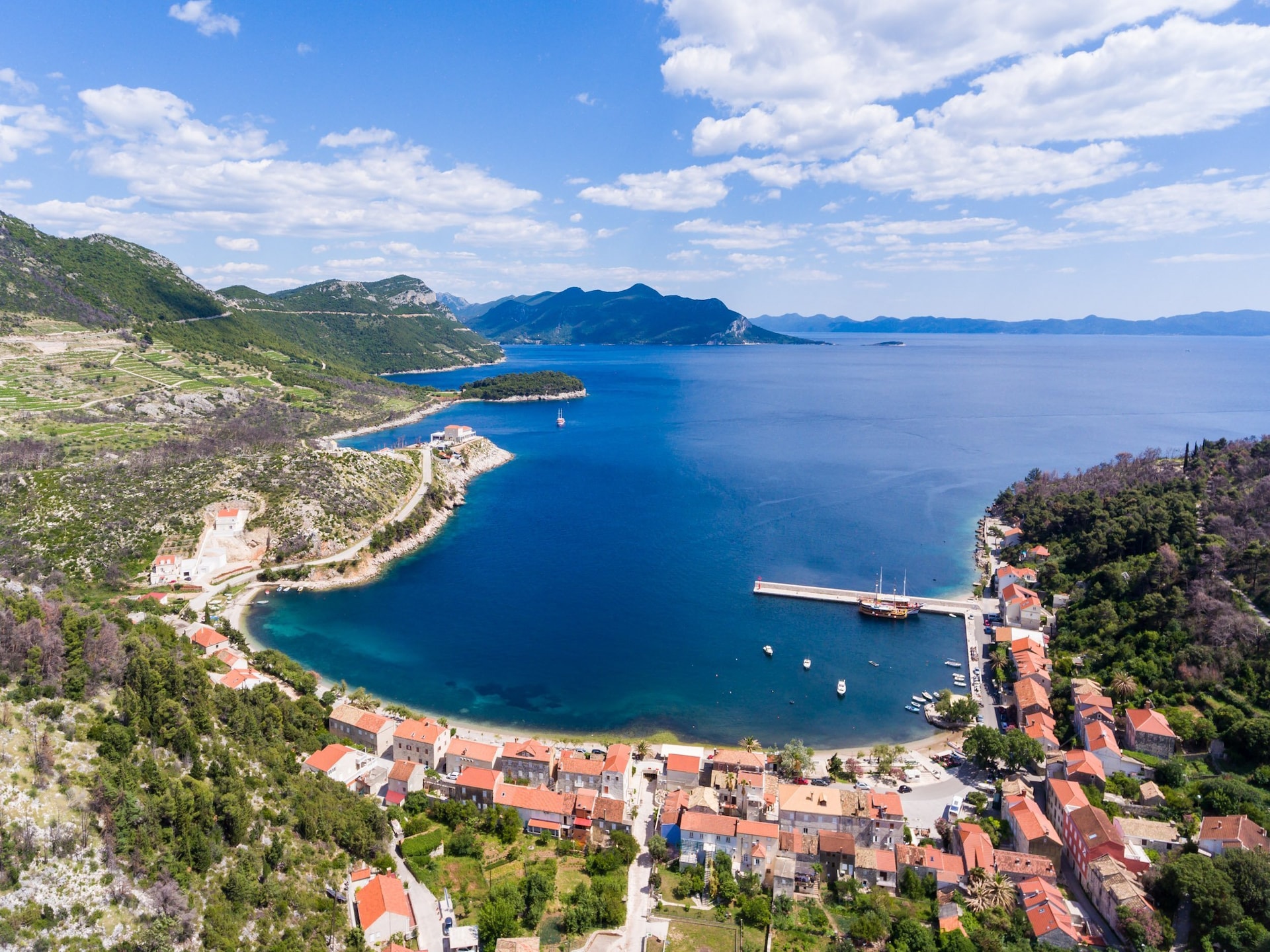Vakantiehuis Jasenka in Trstenik: Rust en zijzicht op zee - foto 26