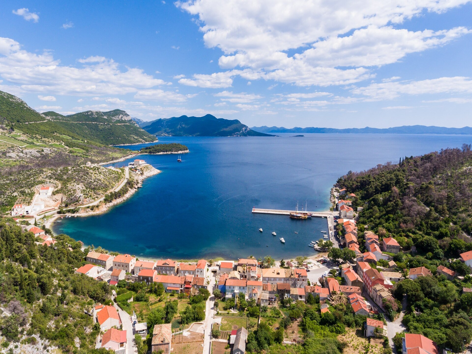 Vakantiehuis Jasenka in Trstenik: Rust en zijzicht op zee - foto 23