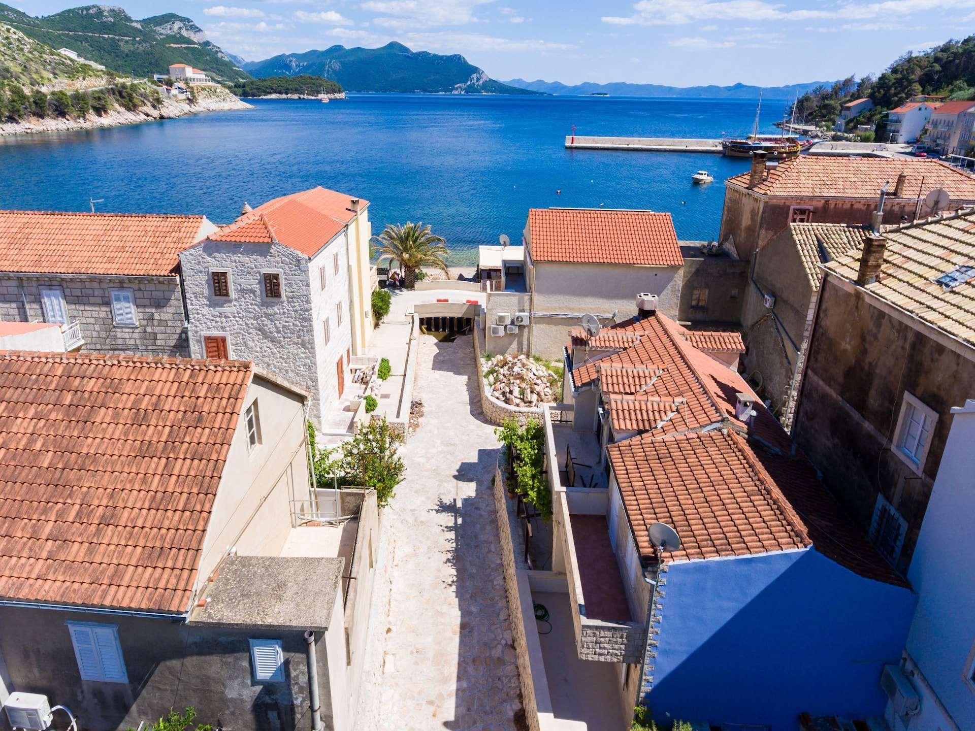 Vakantiehuis Jasenka in Trstenik: Rust en zijzicht op zee - foto 36