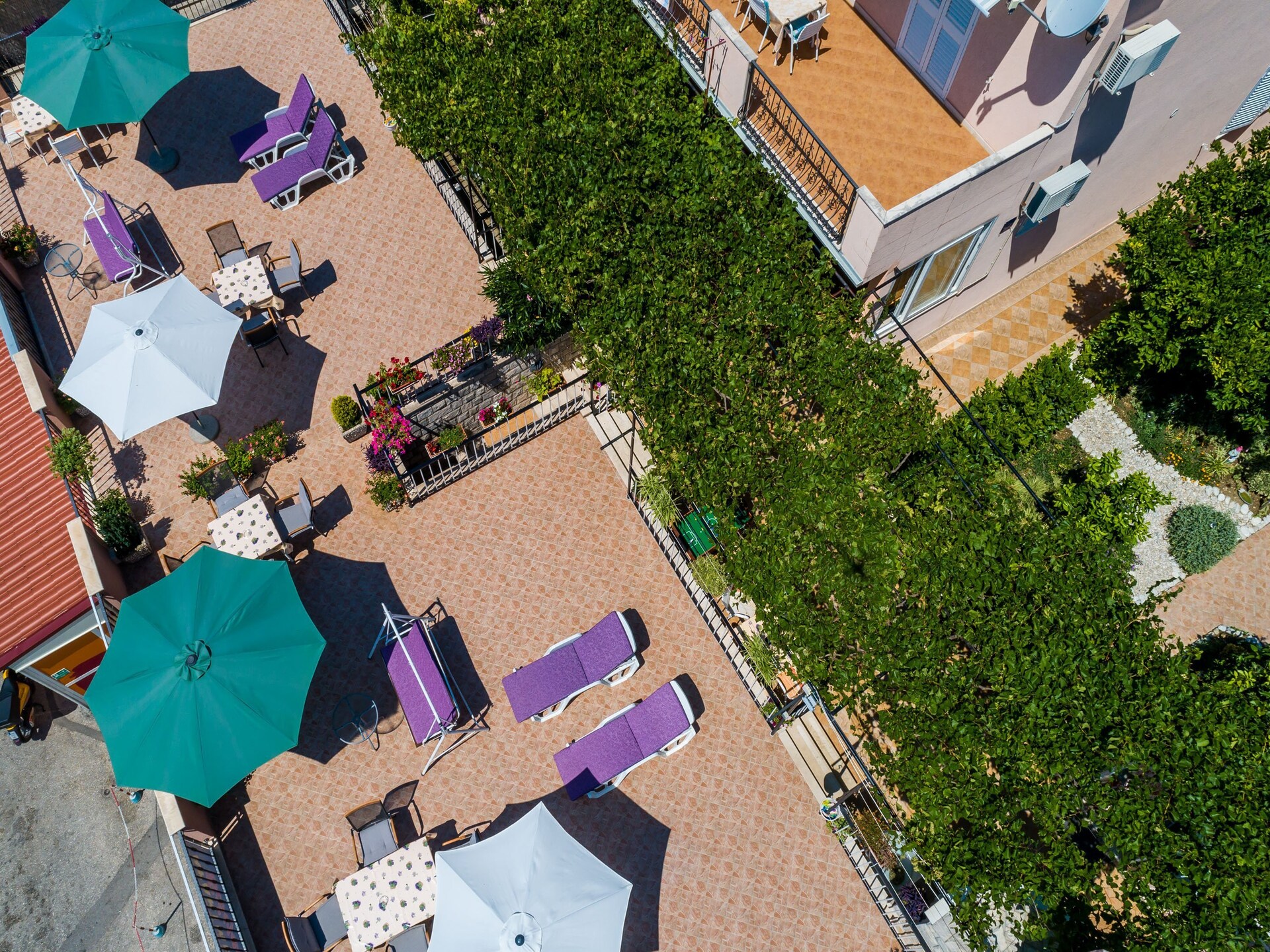 Premium studio met terras en zeezicht op loopafstand van het strand in Mlini - foto 14