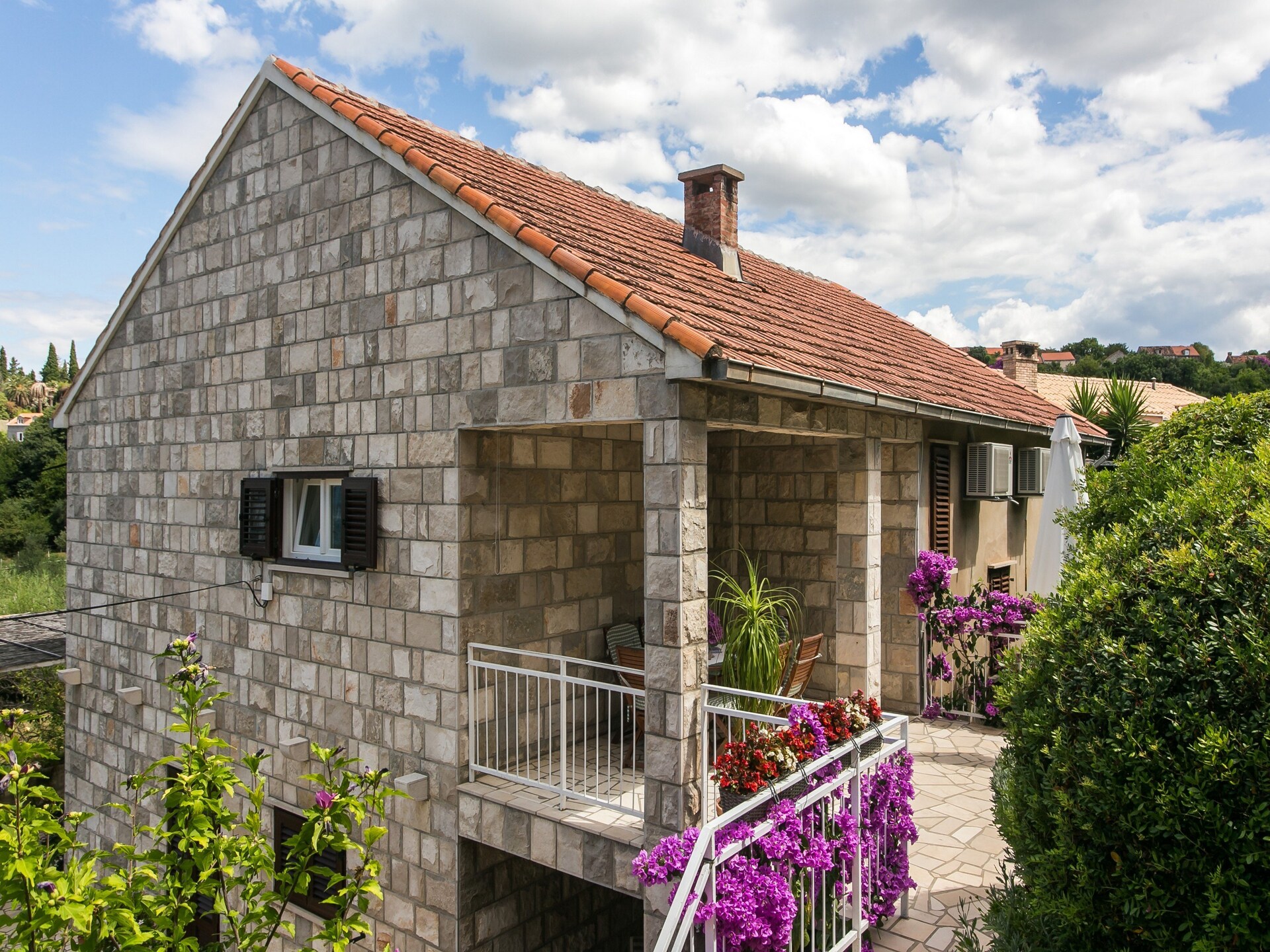 Studio met zeezicht en terras op autovrij eiland Koločep - foto 17