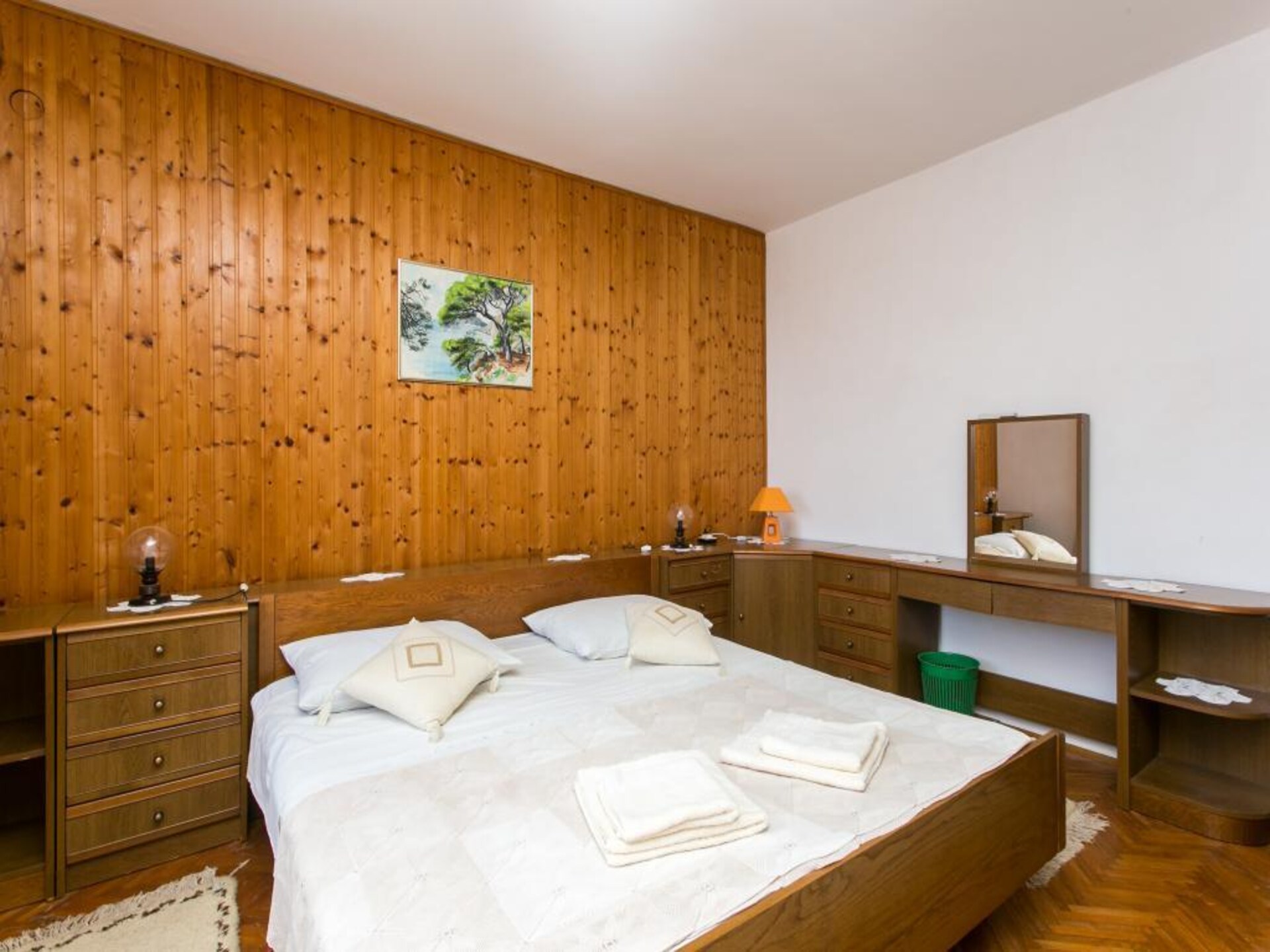 Ruim appartement met zeezicht en terras op autovrij eiland Koločep - foto 9