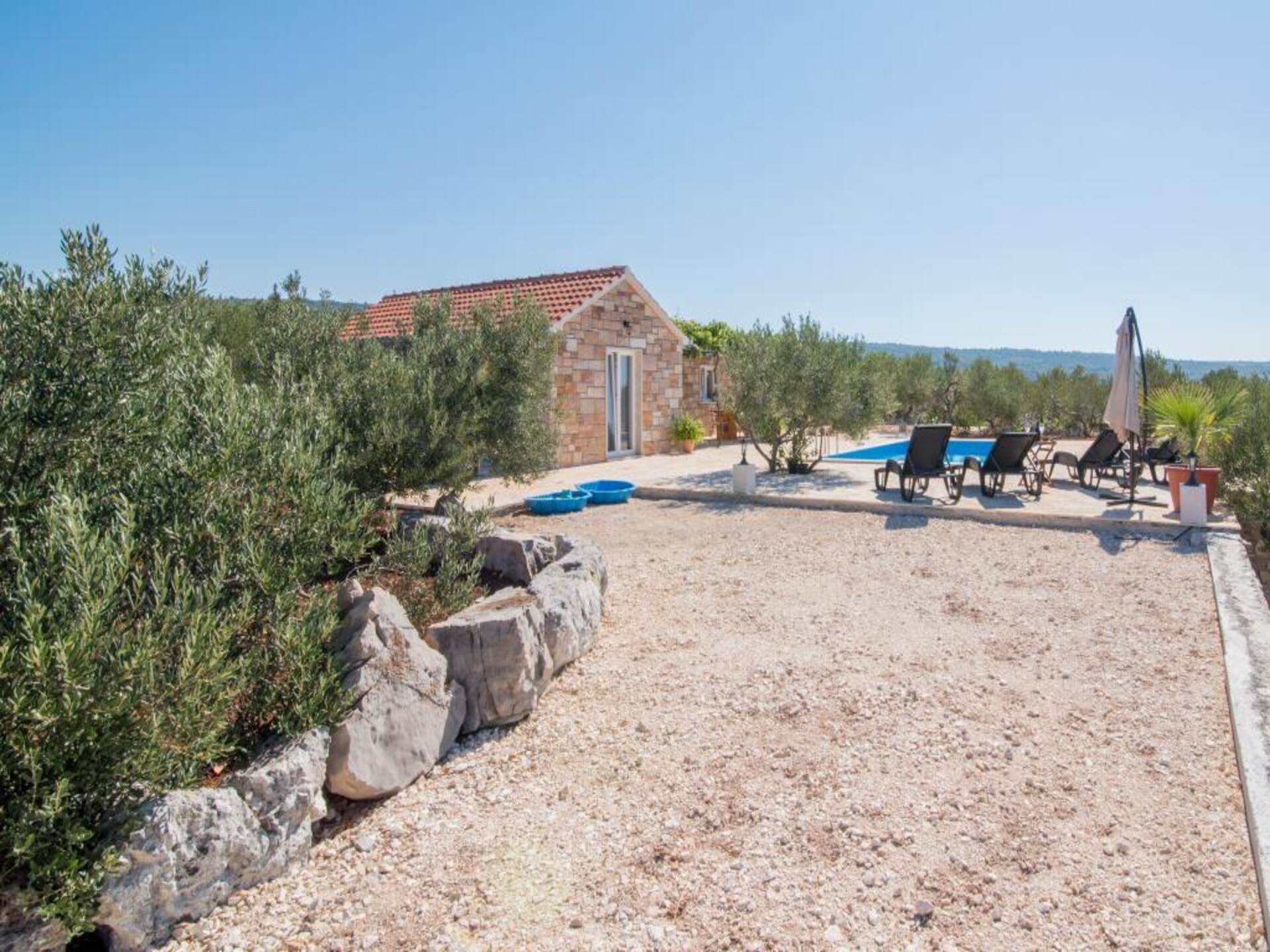 6-persoons villa met privézwembad in Supetar, Brač - foto 27