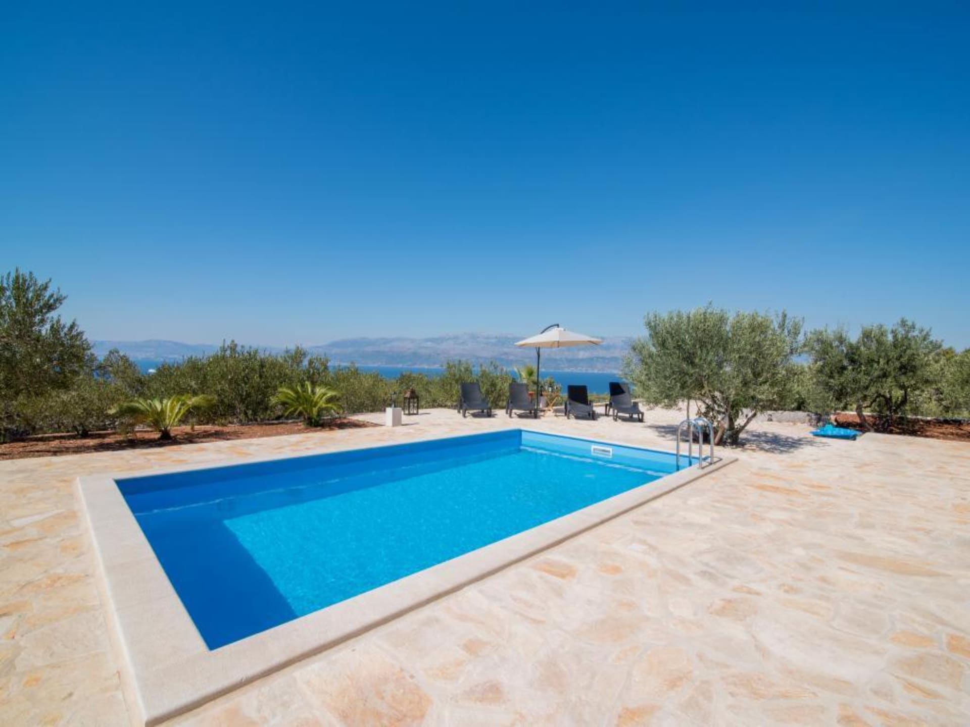 6-persoons villa met privézwembad in Supetar, Brač - foto 2
