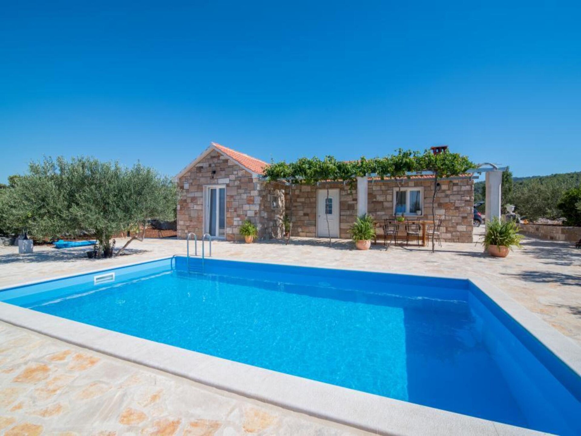 6-persoons villa met privézwembad in Supetar, Brač - foto 6