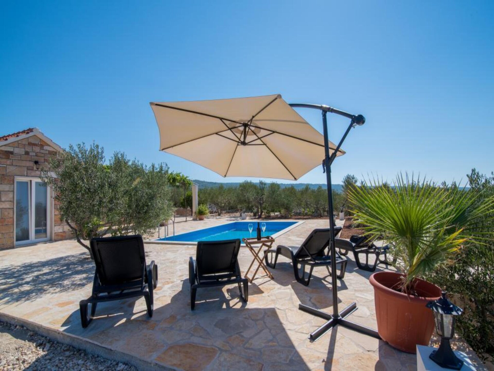 6-persoons villa met privézwembad in Supetar, Brač - foto 26