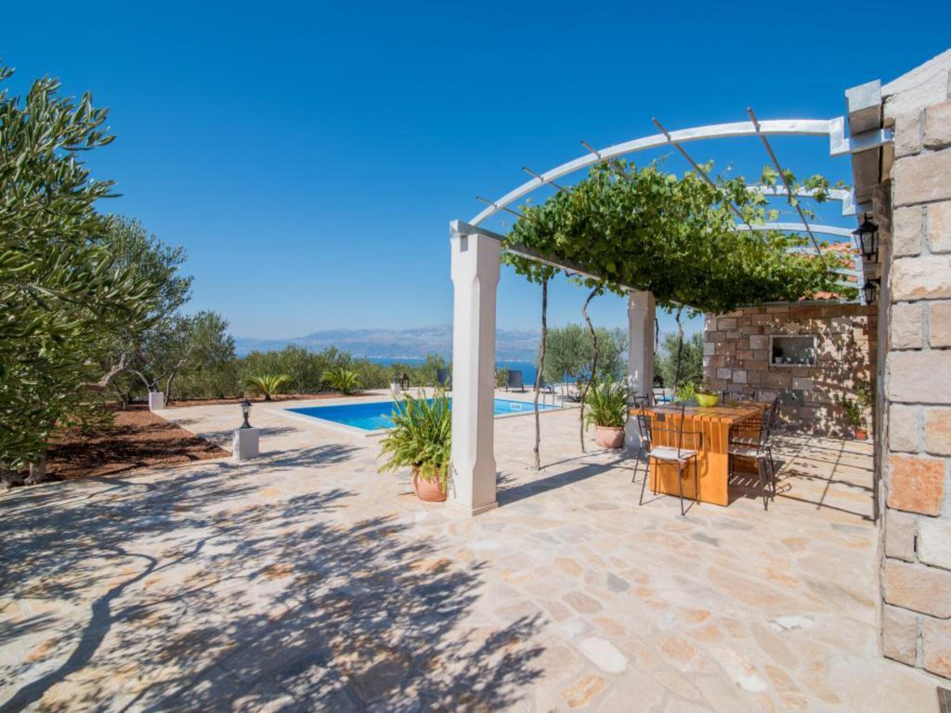 6-persoons villa met privézwembad in Supetar, Brač - foto 23