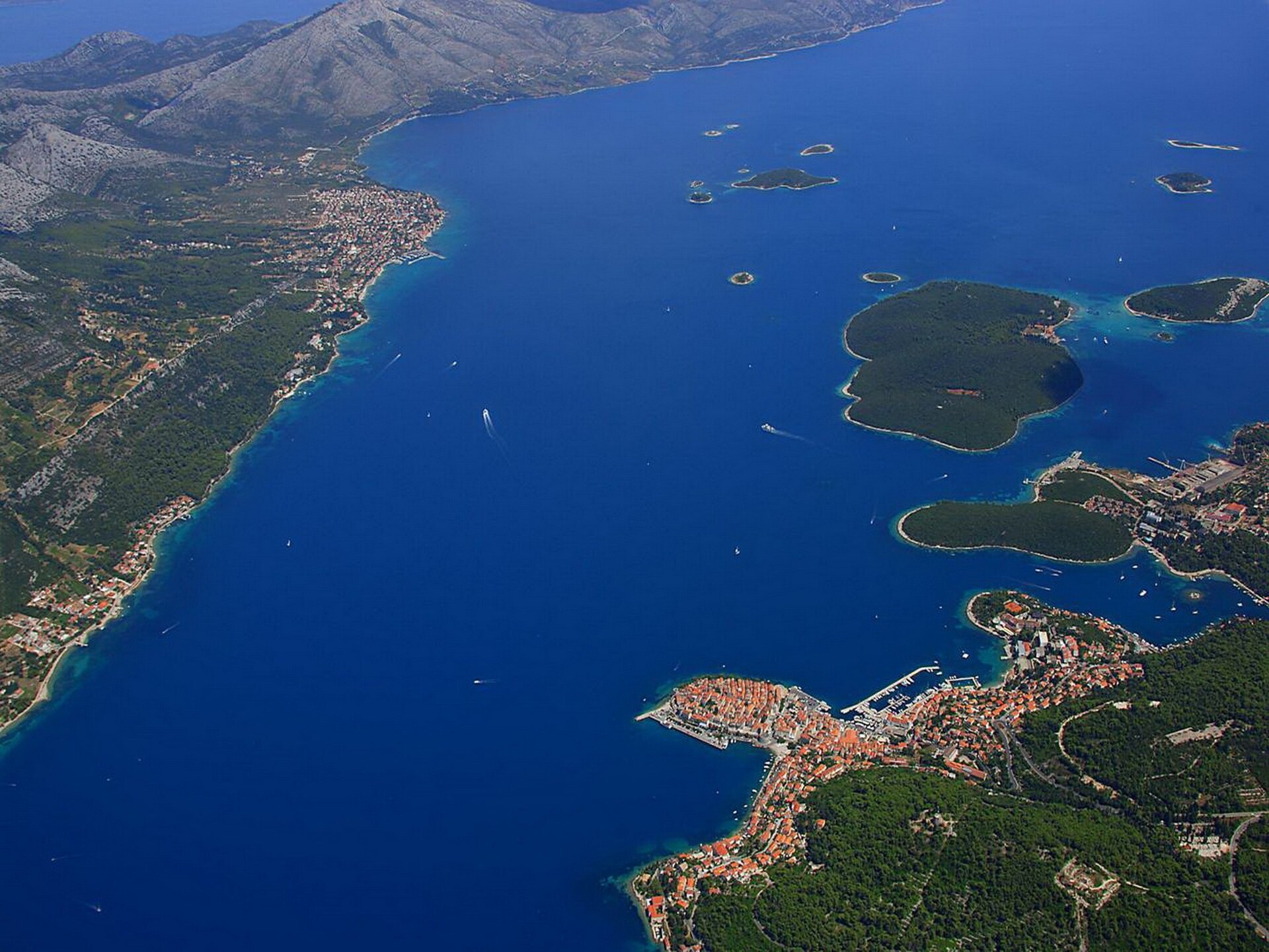 Knus appartement voor 2 met tuinterras op loopafstand van Korčula - foto 8