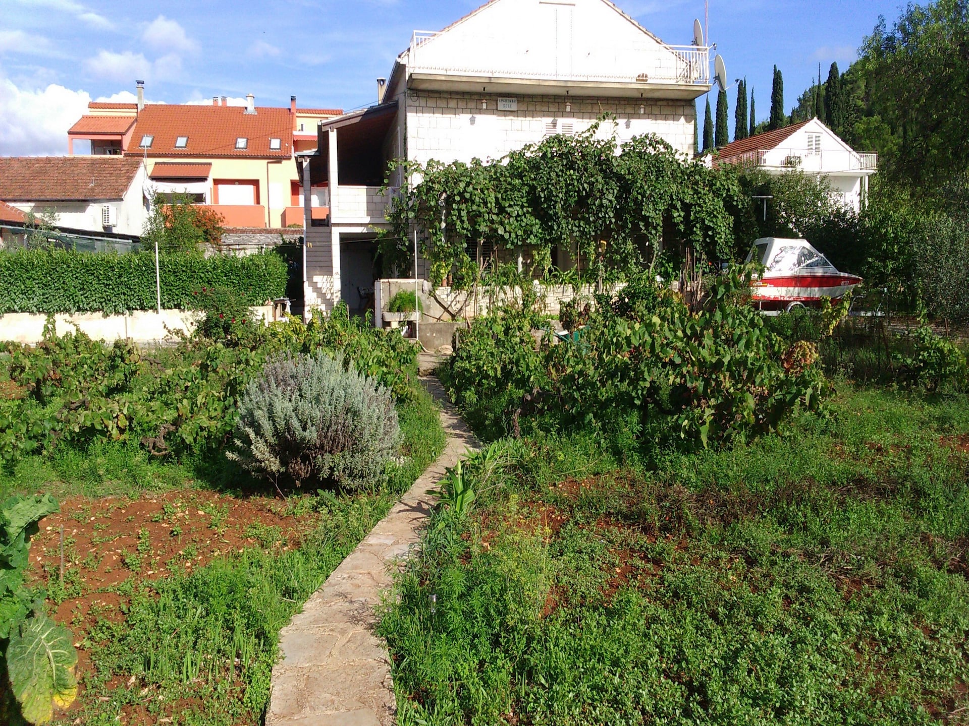 Op 700 m van zee: ruim appartement voor 4 personen in Korcula - foto 13