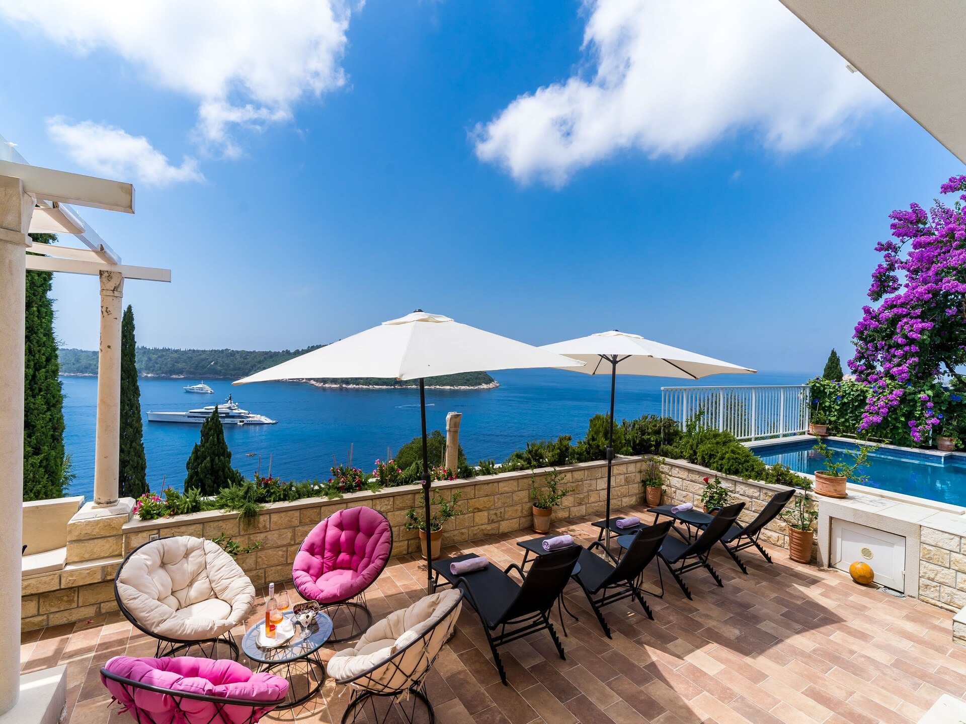Villa Adrian: Ruim vakantiehuis met privézwembad en uitzicht op zee bij Dubrovnik - foto 30