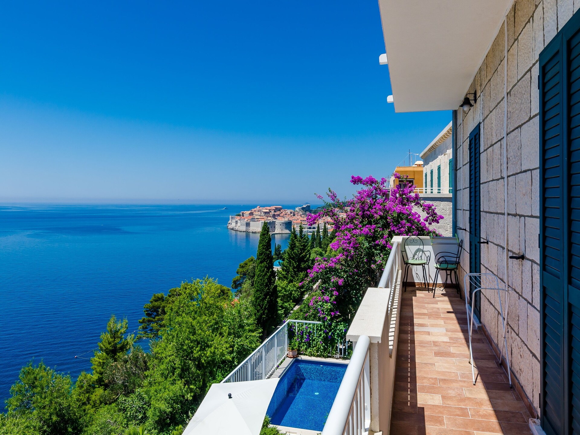 Villa Adrian: Ruim vakantiehuis met privézwembad en uitzicht op zee bij Dubrovnik - foto 29