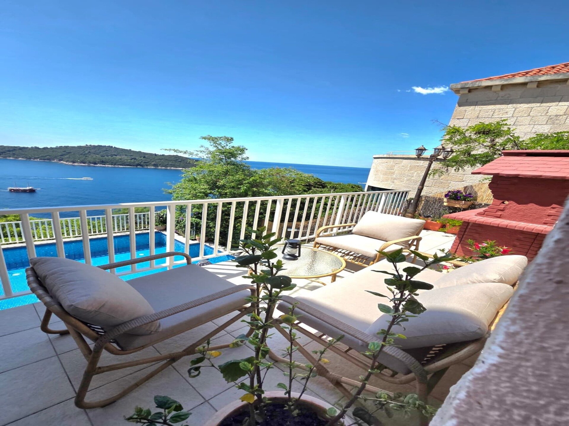 14-persoons villa in Dubrovnik met zwembad en zeezicht - foto 79